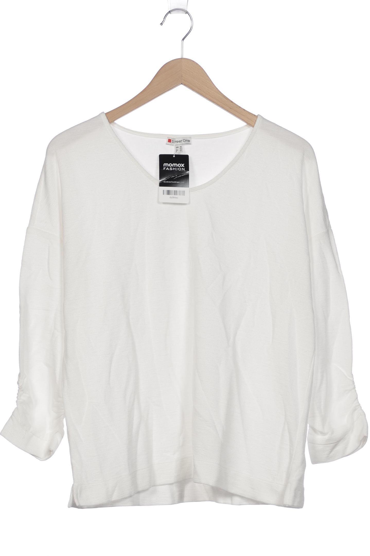

Street One Damen Pullover, weiß, Gr. 40
