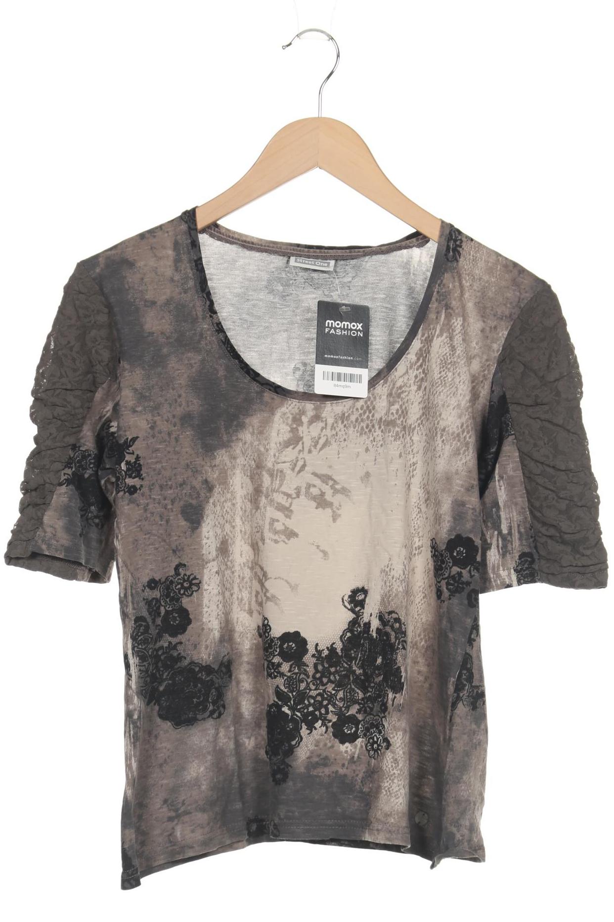 

Street One Damen T-Shirt, braun, Gr. 42