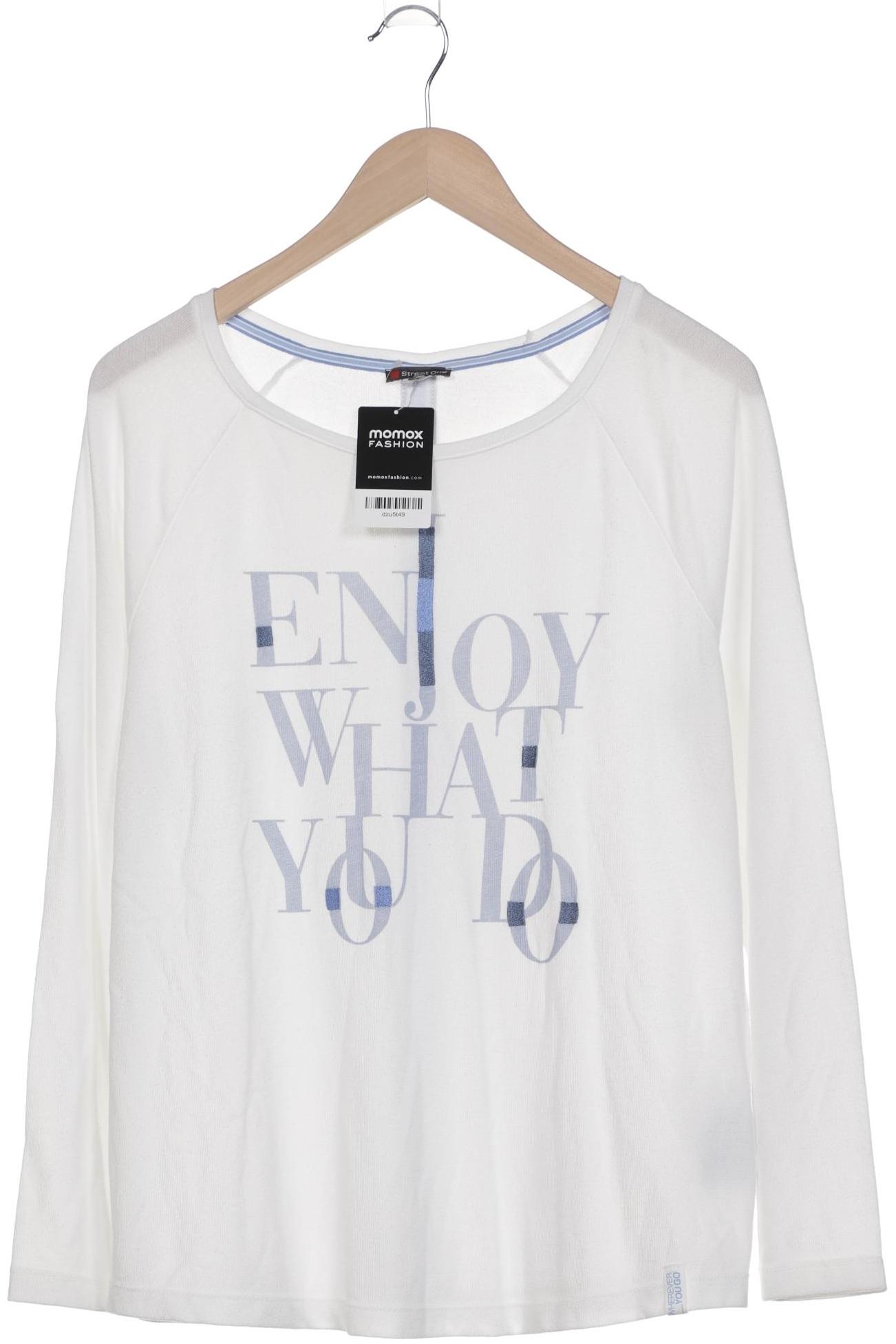 

Street One Damen Pullover, weiß, Gr. 42