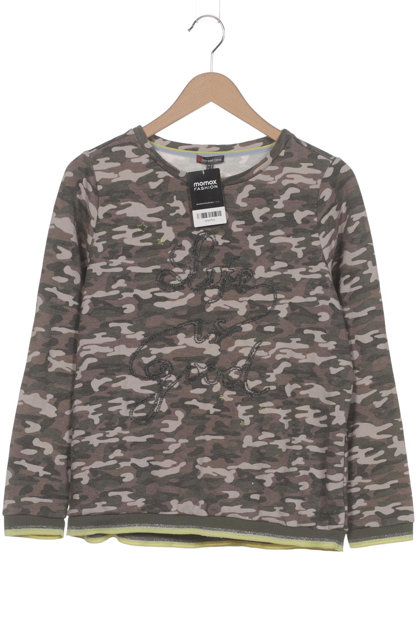 

Street One Damen Sweatshirt, grün, Gr. 40