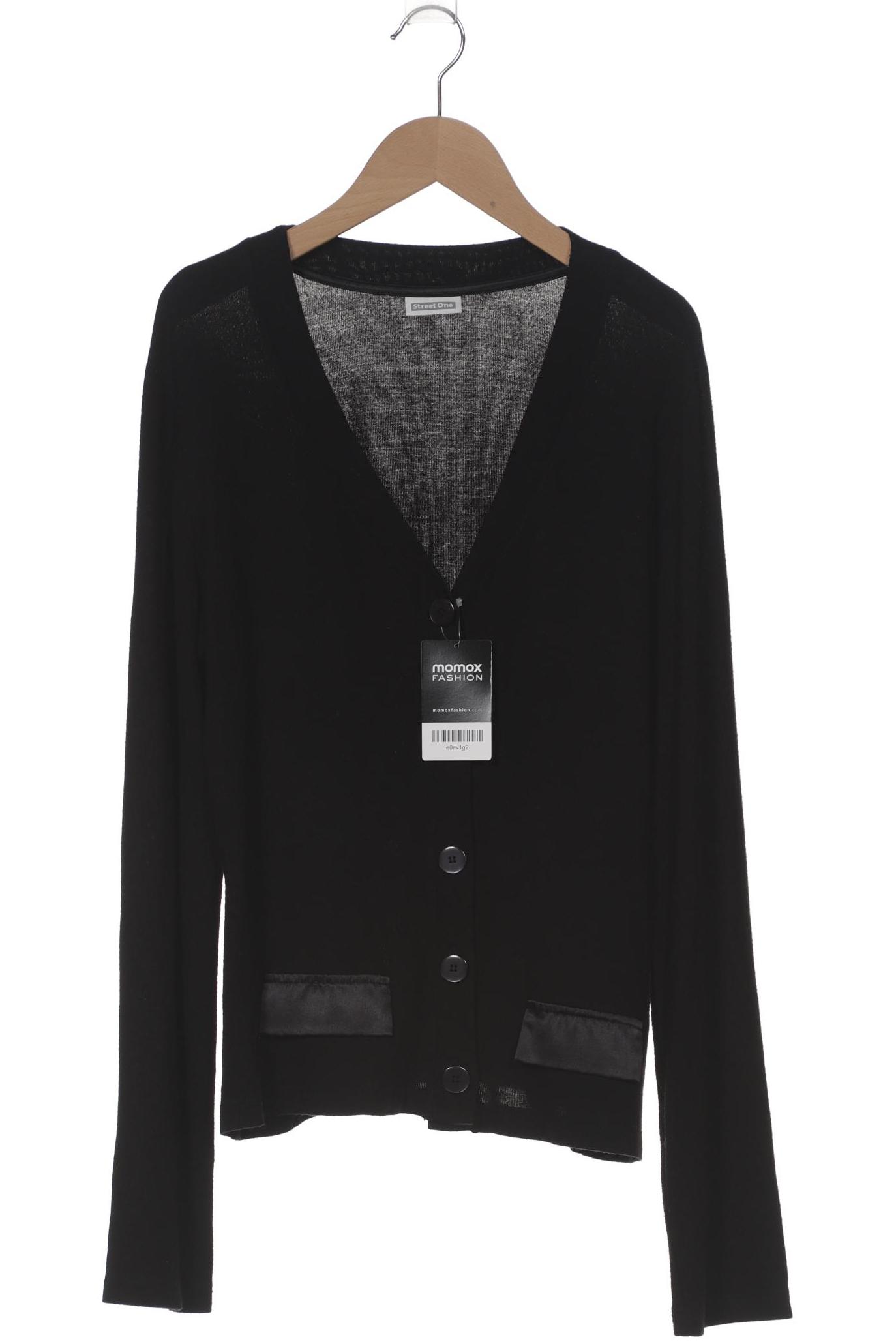 

Street One Damen Strickjacke, schwarz, Gr. 44