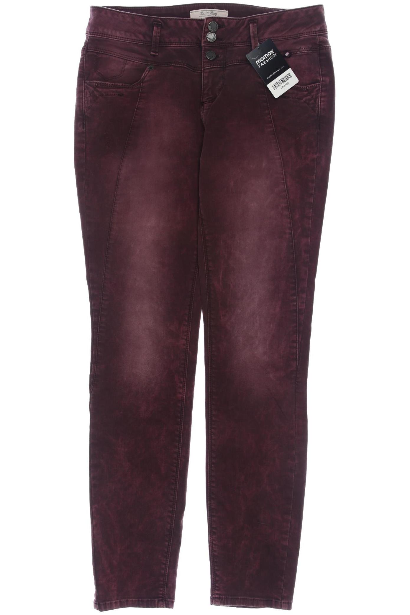 

Street One Damen Jeans, bordeaux, Gr. 27