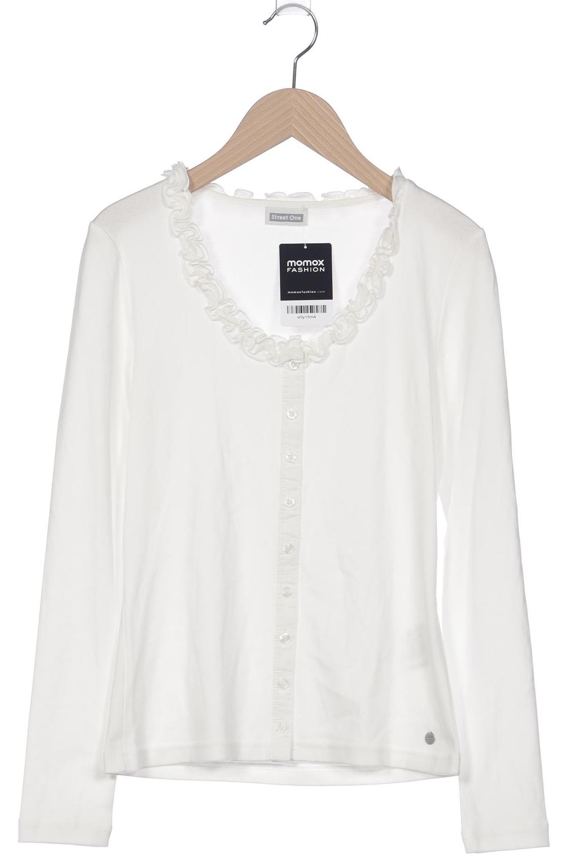 

Street One Damen Sweatshirt, weiß, Gr. 36