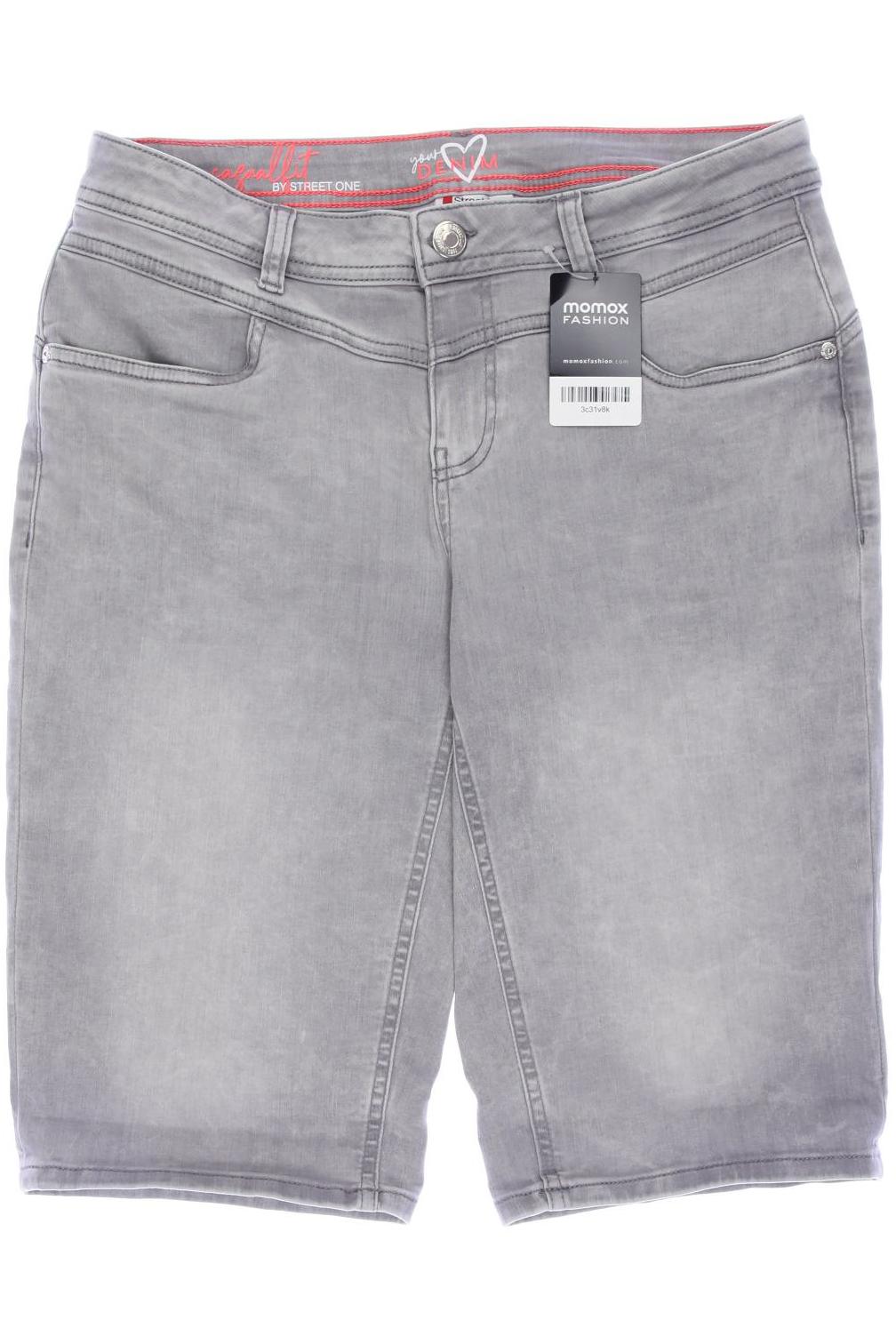 

Street One Damen Shorts, grau, Gr. 40