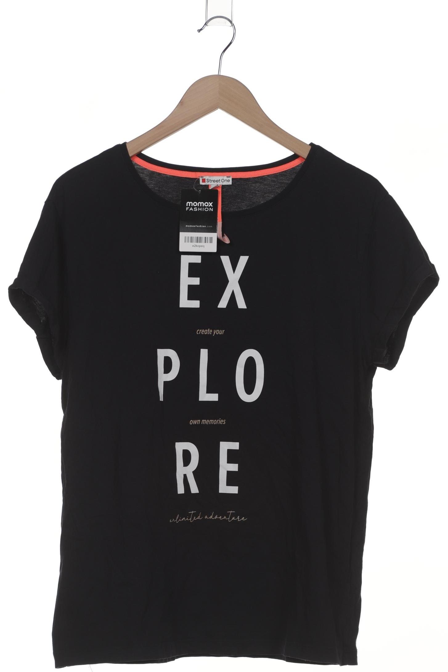 

Street One Damen T-Shirt, marineblau, Gr. 44