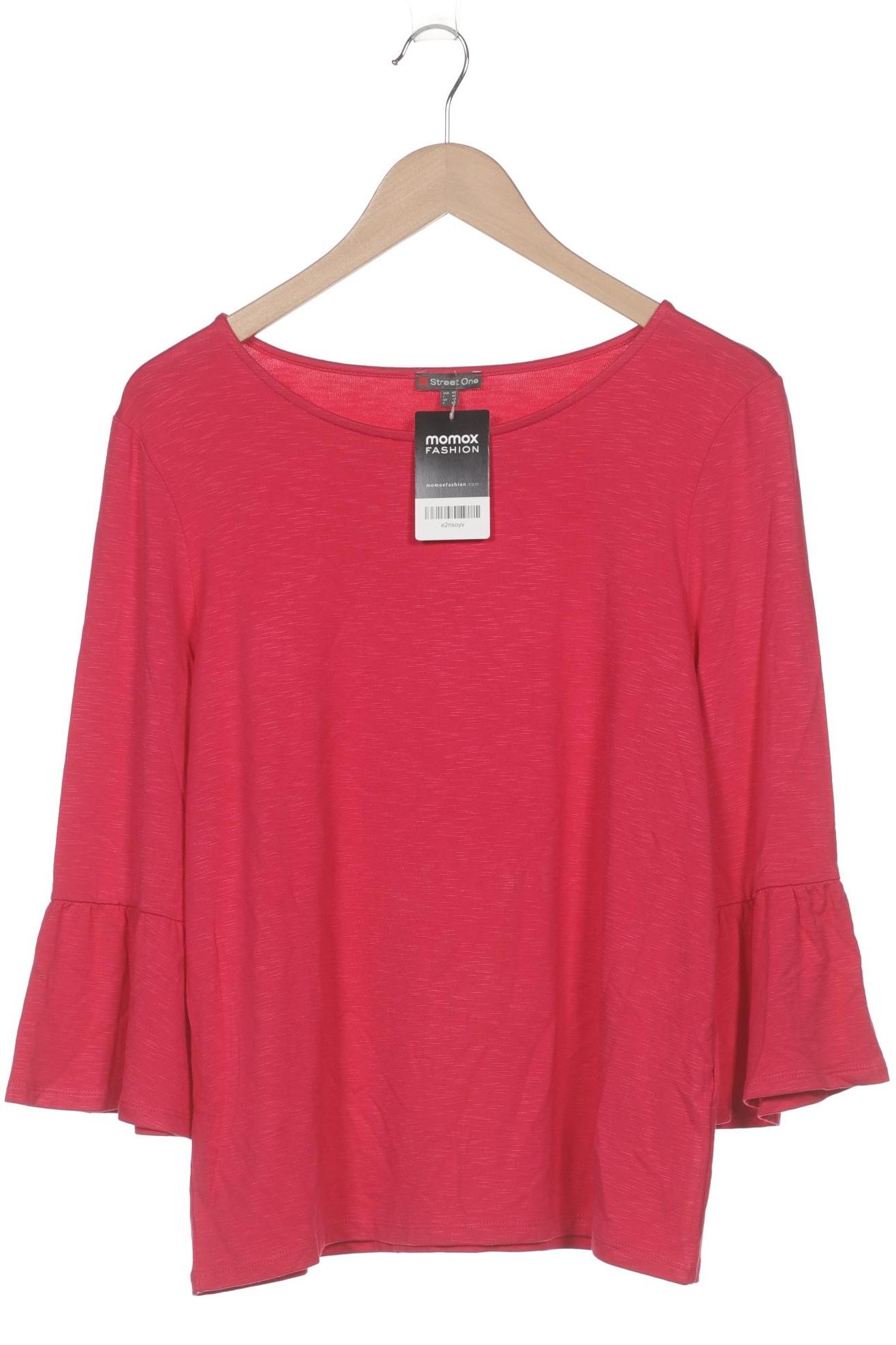 

Street One Damen Langarmshirt, pink, Gr. 40
