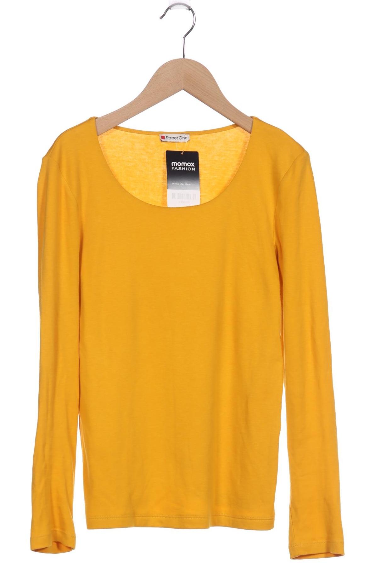 

Street One Damen Langarmshirt, orange, Gr. 36