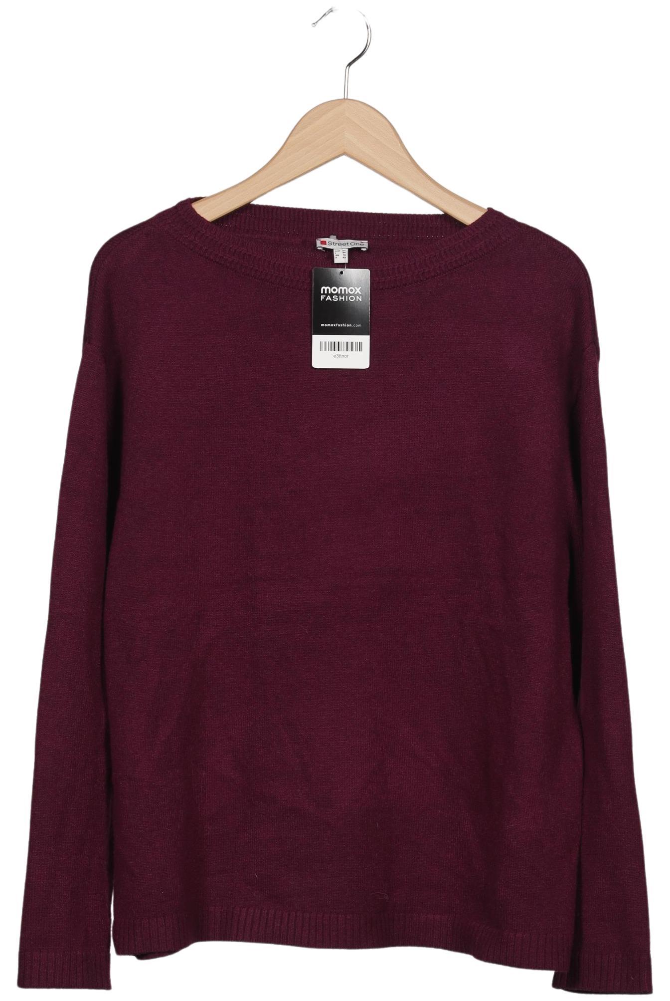 

Street One Damen Pullover, bordeaux, Gr. 42