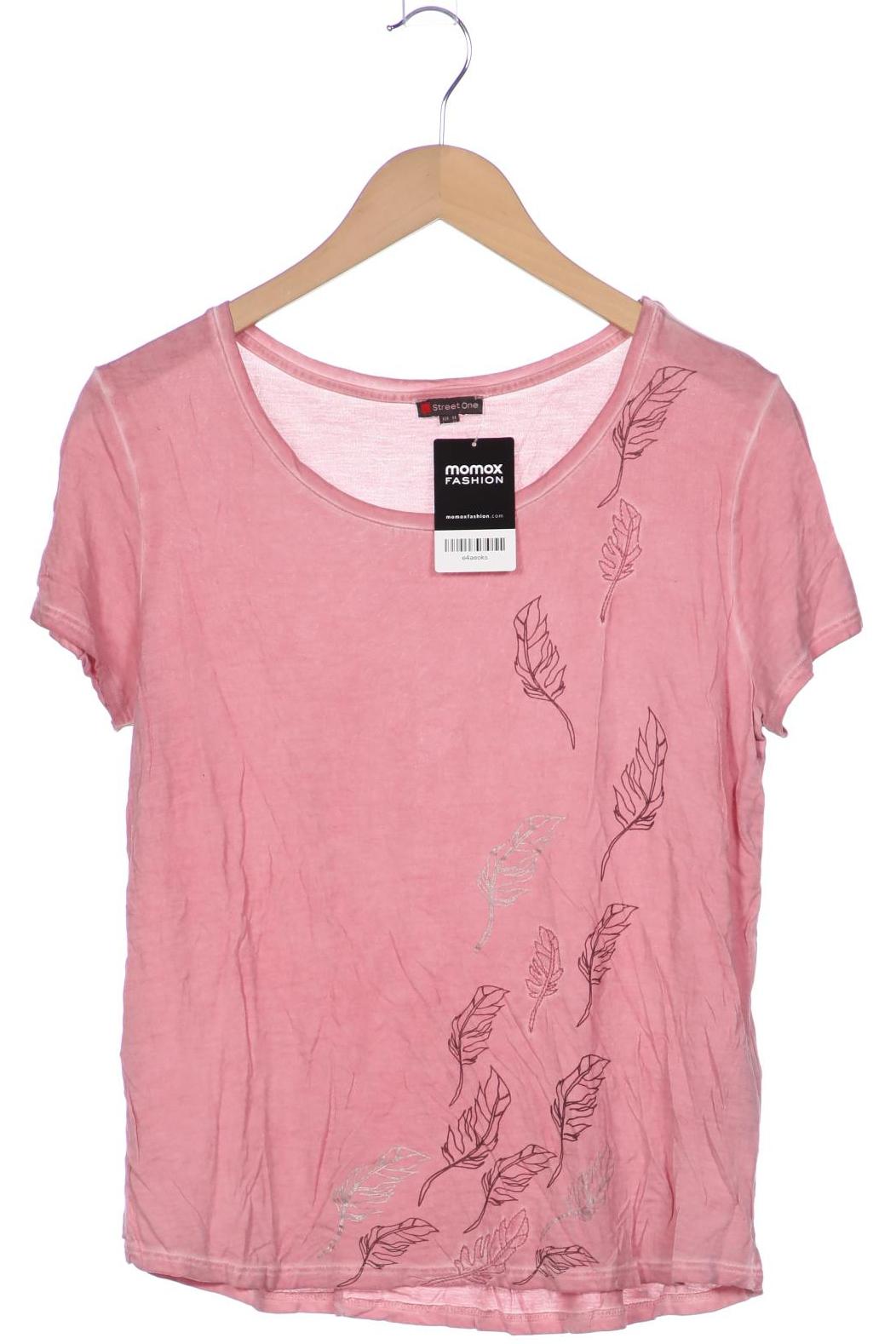

Street One Damen T-Shirt, rot, Gr. 38
