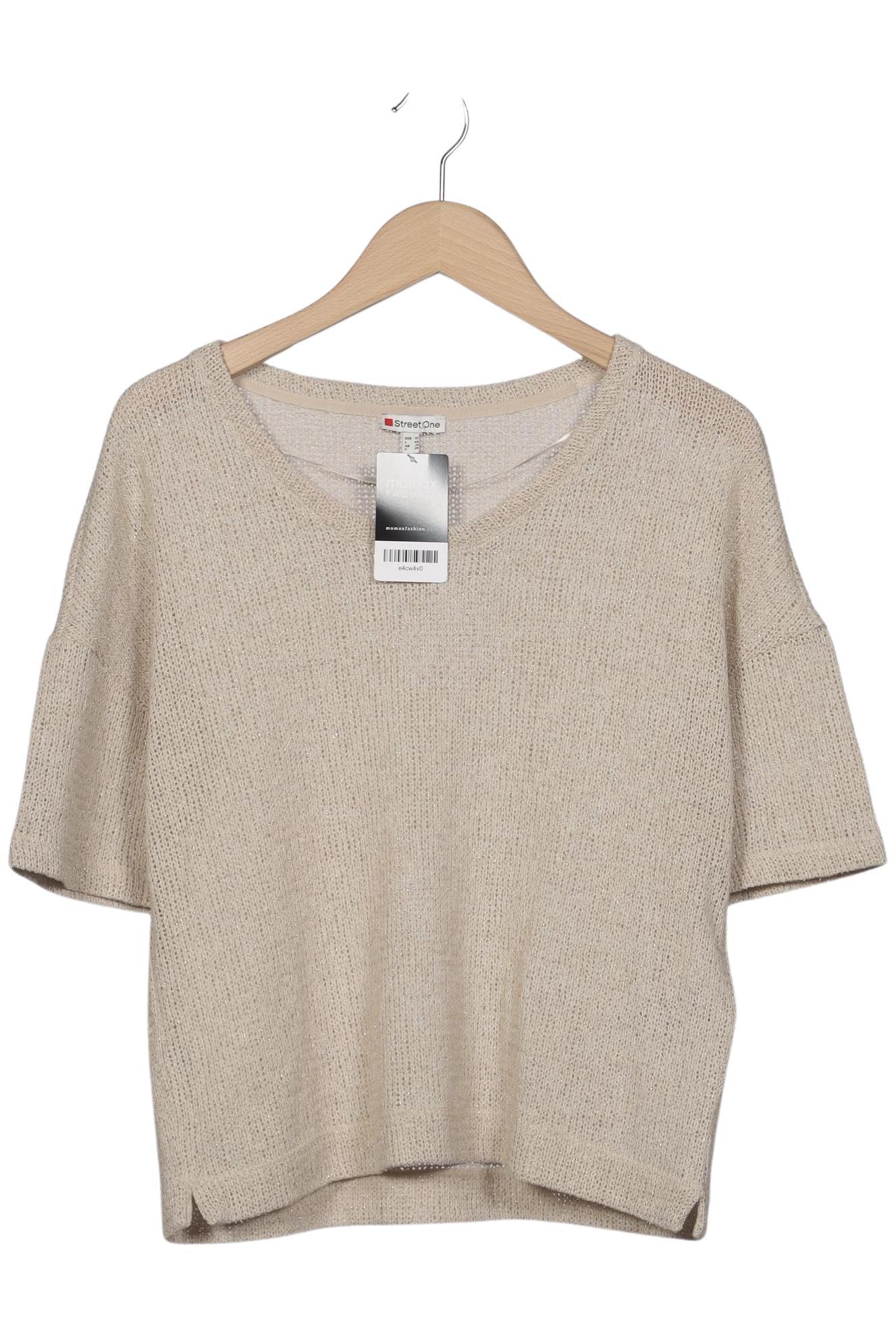 

Street One Damen Pullover, beige, Gr. 36