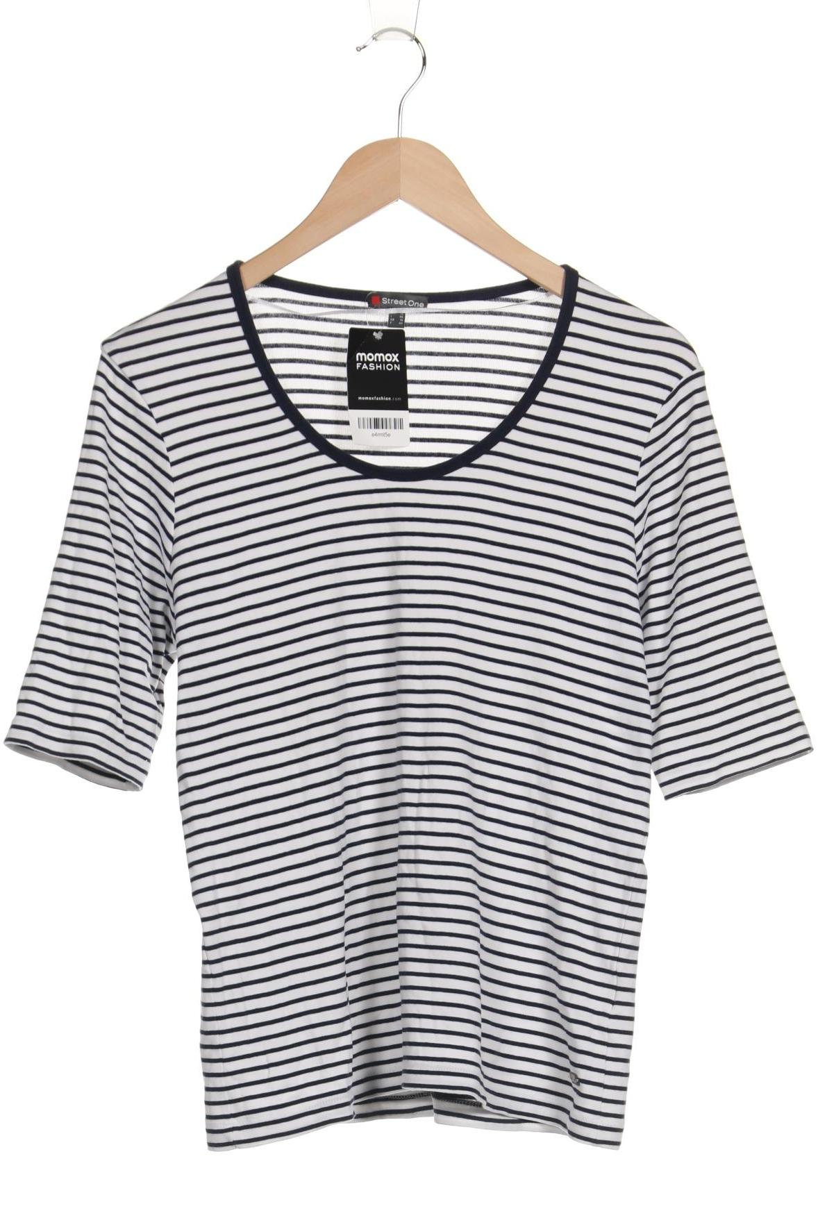 

Street One Damen T-Shirt, weiß, Gr. 42