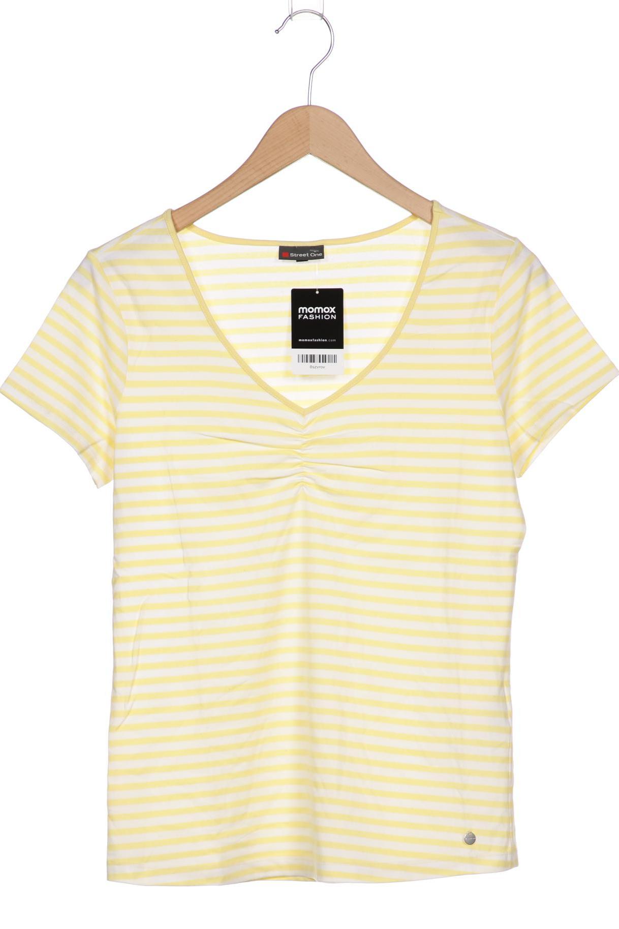 

Street One Damen T-Shirt, gelb, Gr. 40