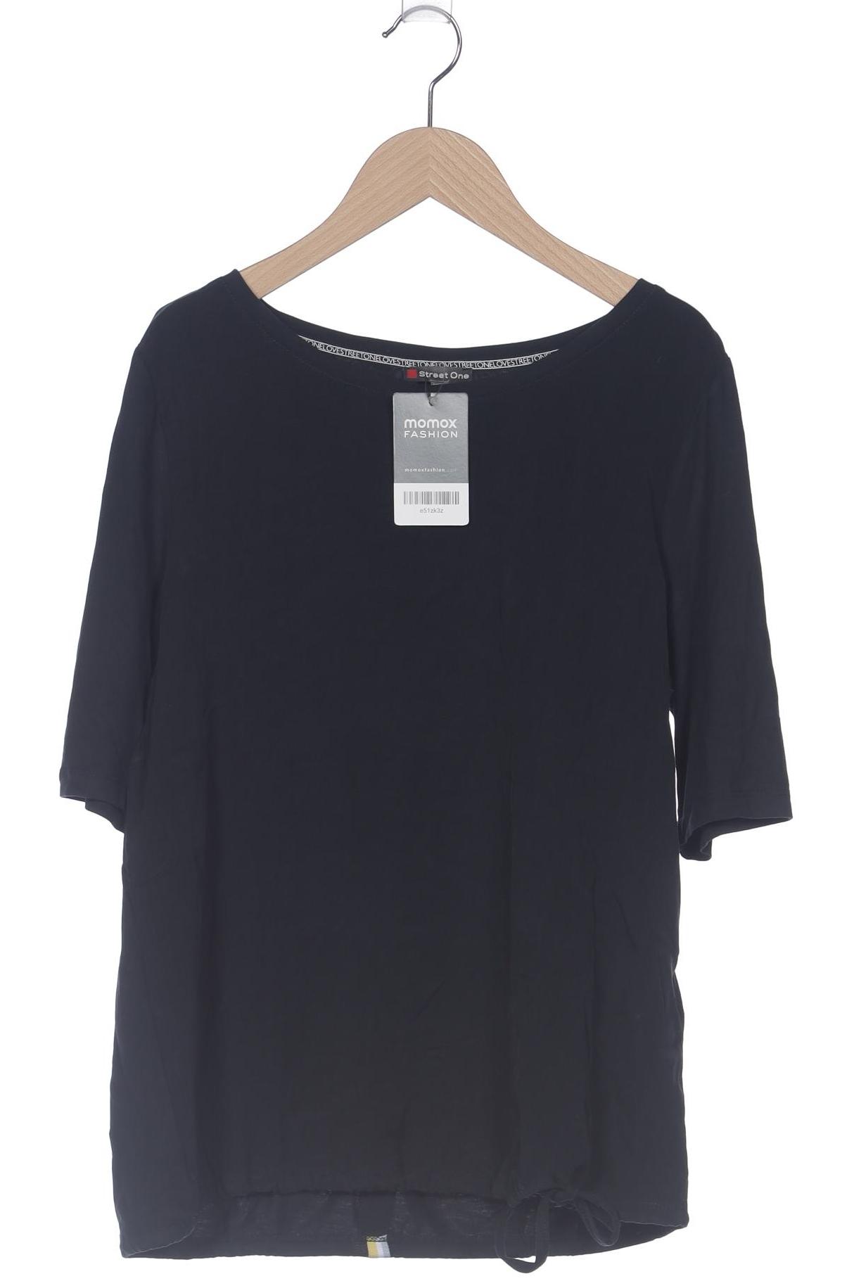 

Street One Damen T-Shirt, schwarz, Gr. 38
