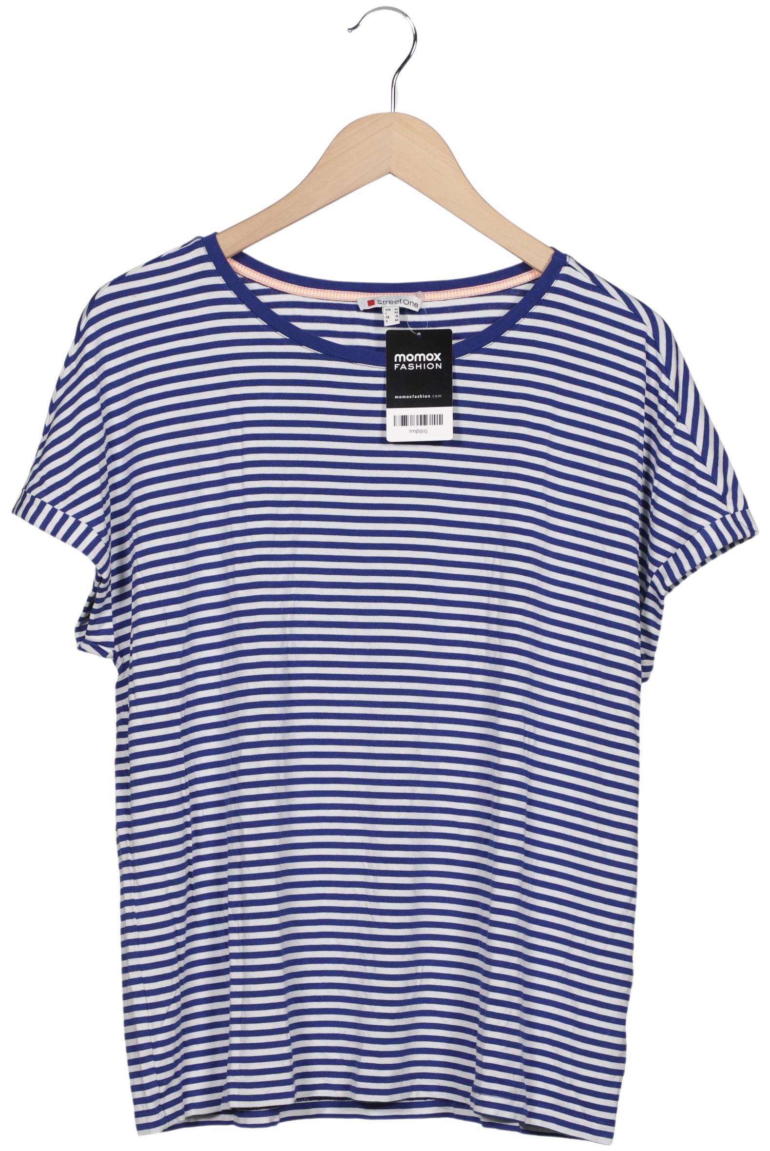 

Street One Damen T-Shirt, blau, Gr. 42
