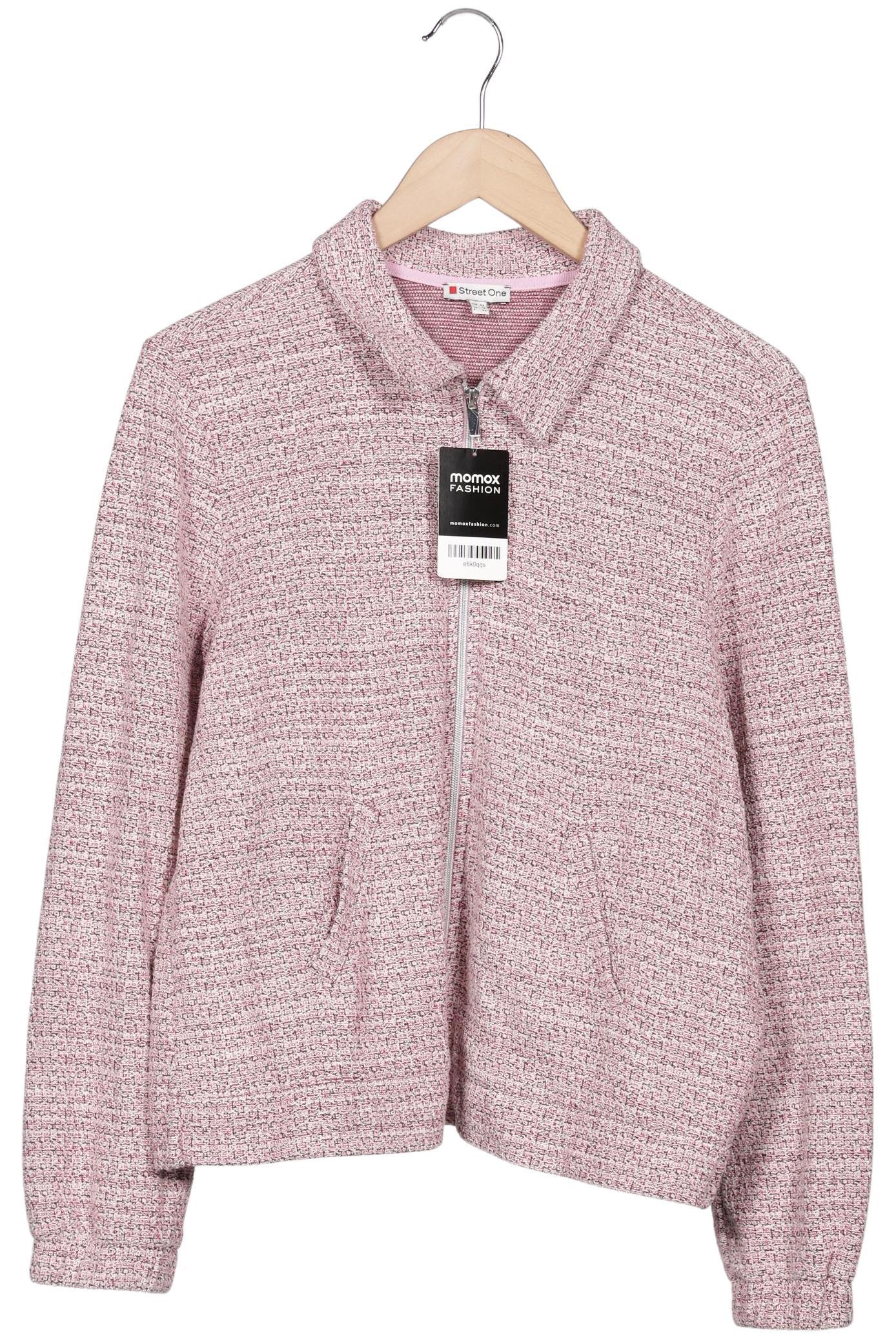 

Street One Damen Strickjacke, pink, Gr. 42