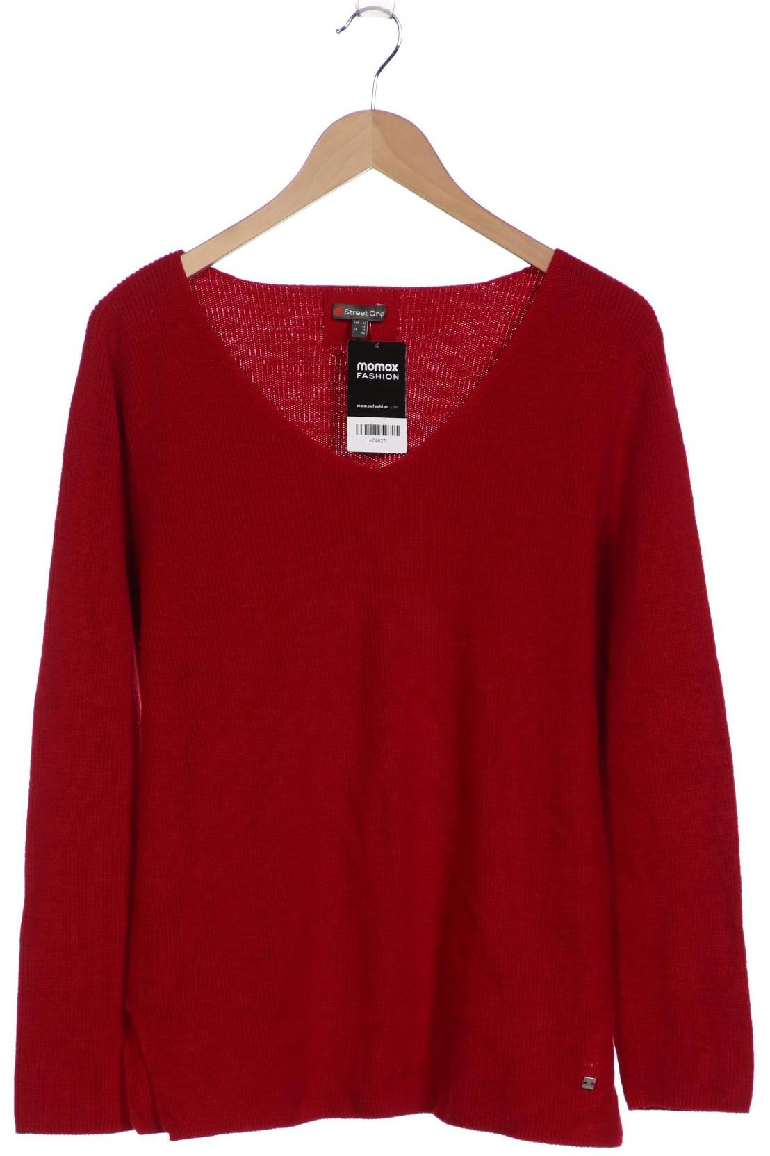 

Street One Damen Pullover, rot, Gr. 42