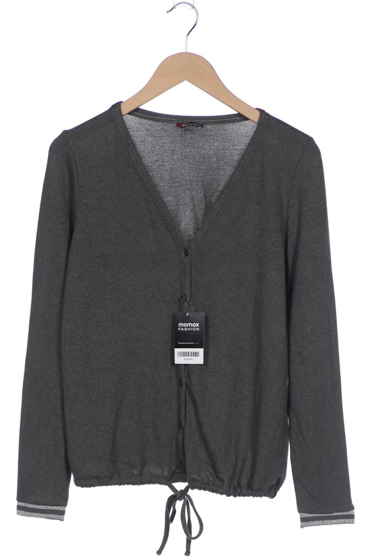 

Street One Damen Strickjacke, grau, Gr. 38