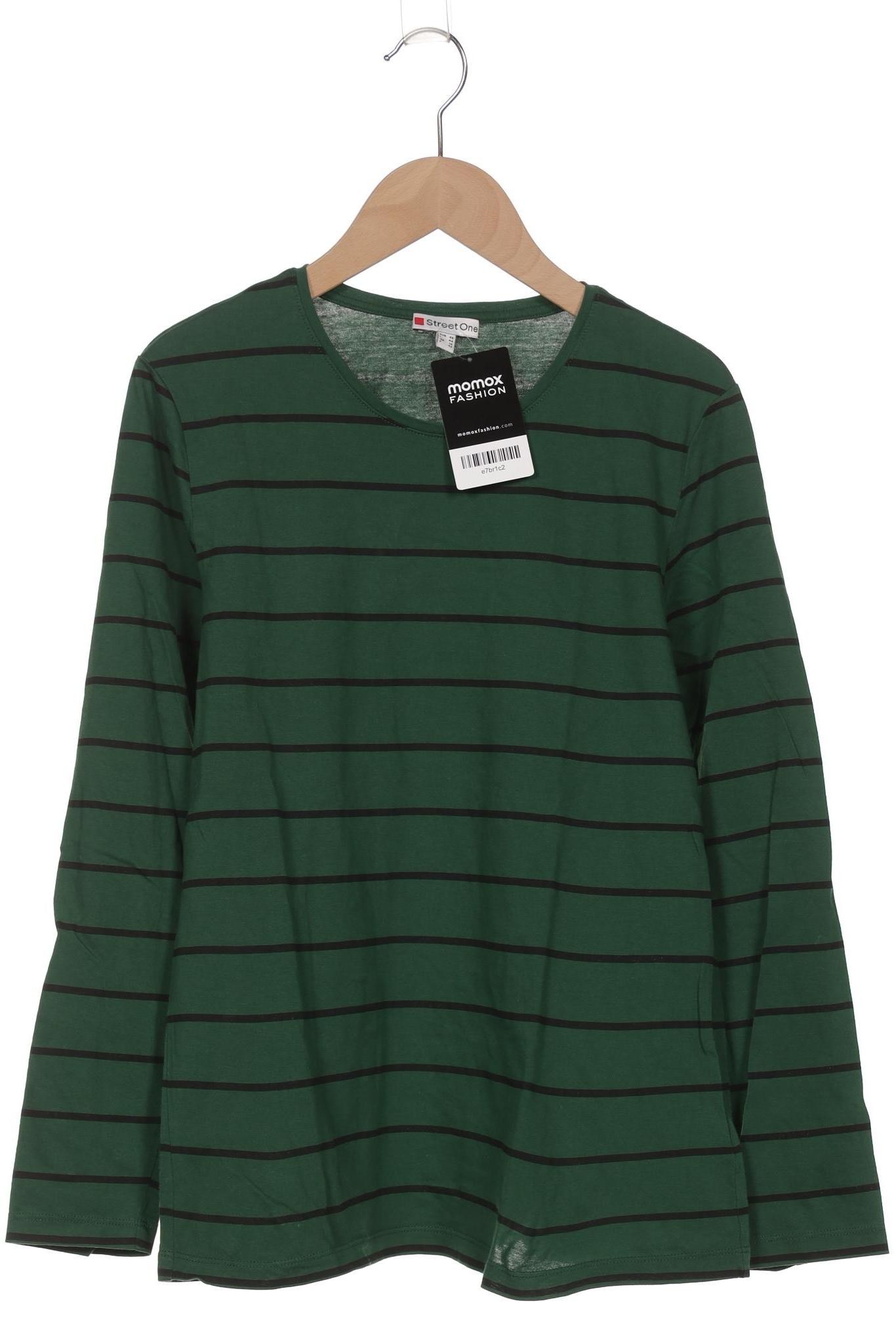 

Street One Damen Langarmshirt, grün, Gr. 40