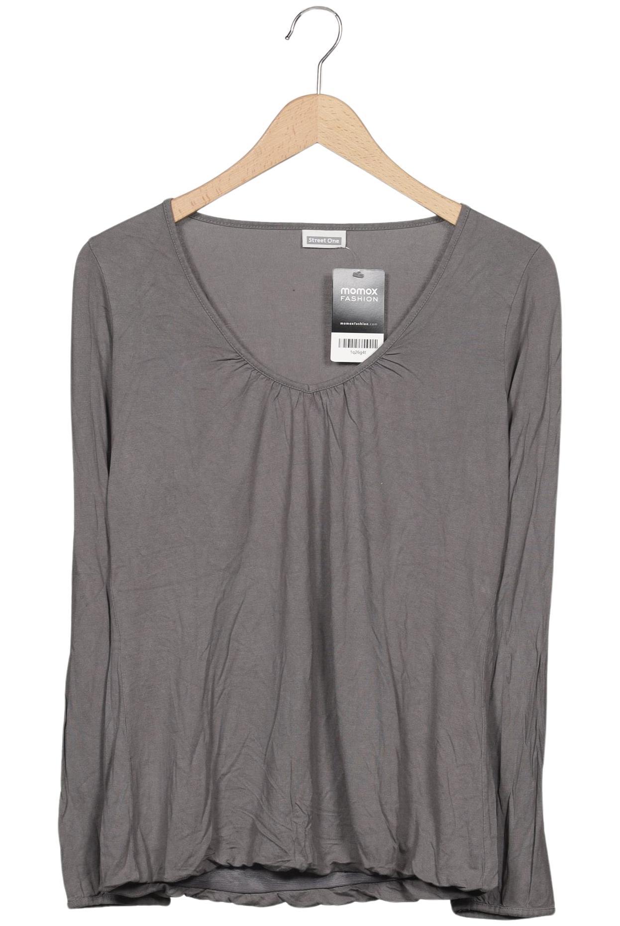 

Street One Damen Langarmshirt, grau, Gr. 42