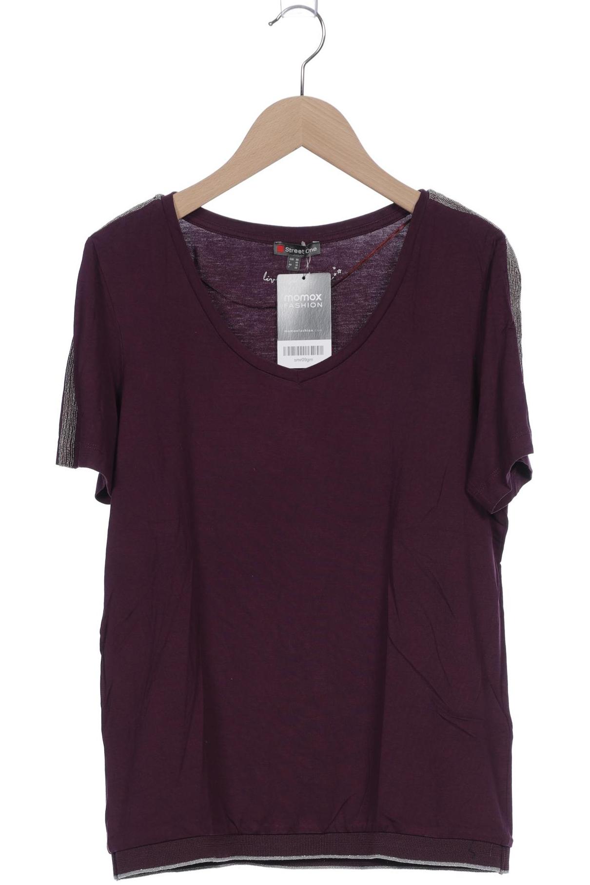 

Street One Damen T-Shirt, flieder, Gr. 36
