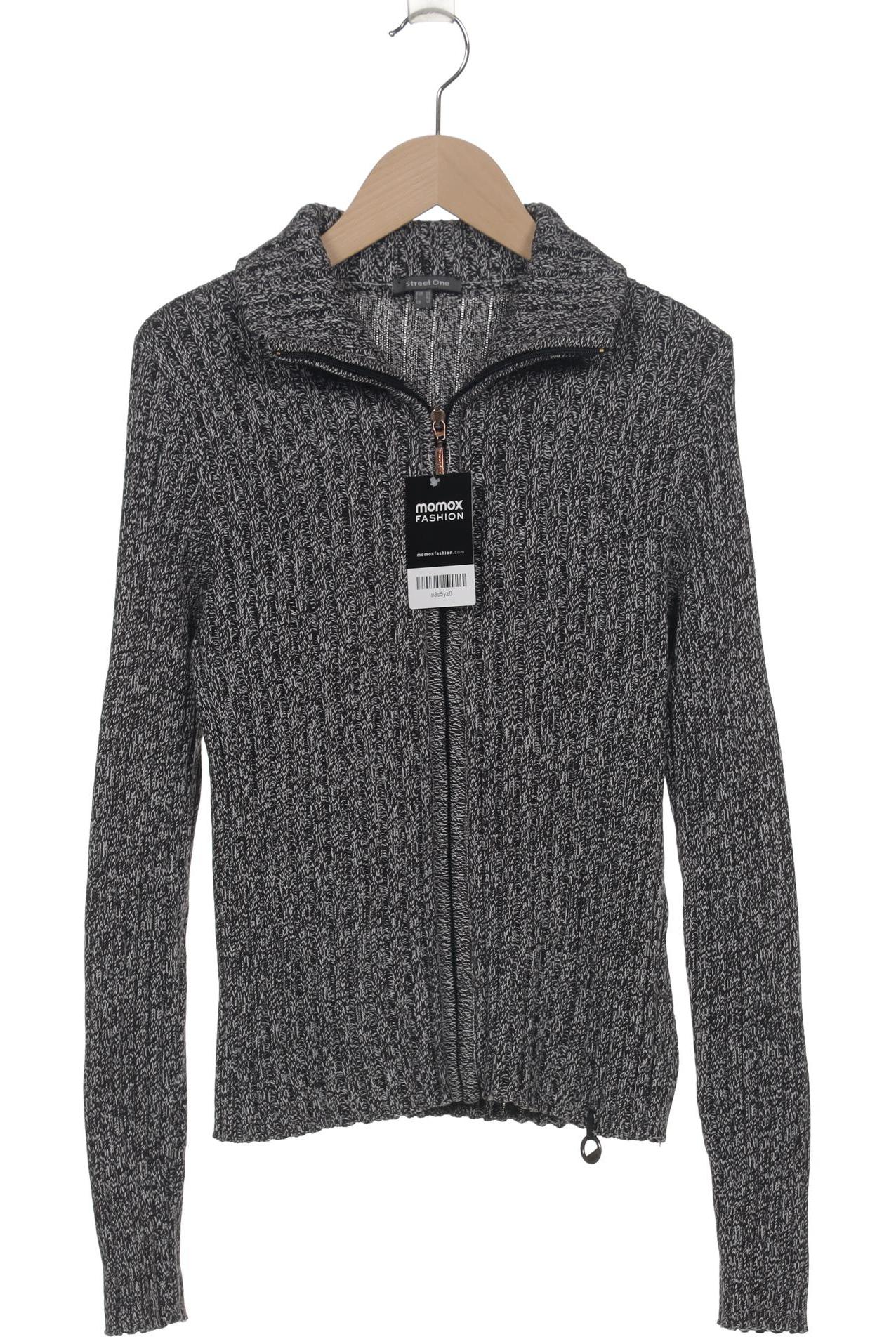 

Street One Damen Strickjacke, grau, Gr. 38