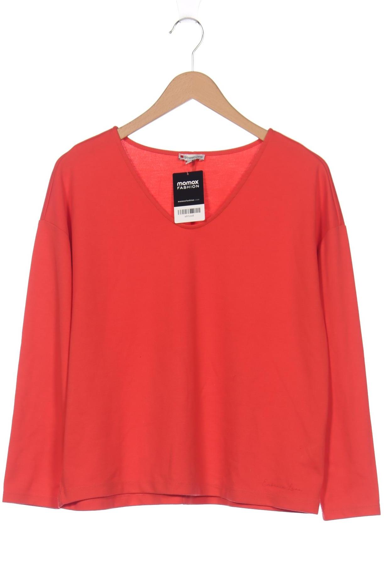 

Street One Damen Langarmshirt, rot, Gr. 40