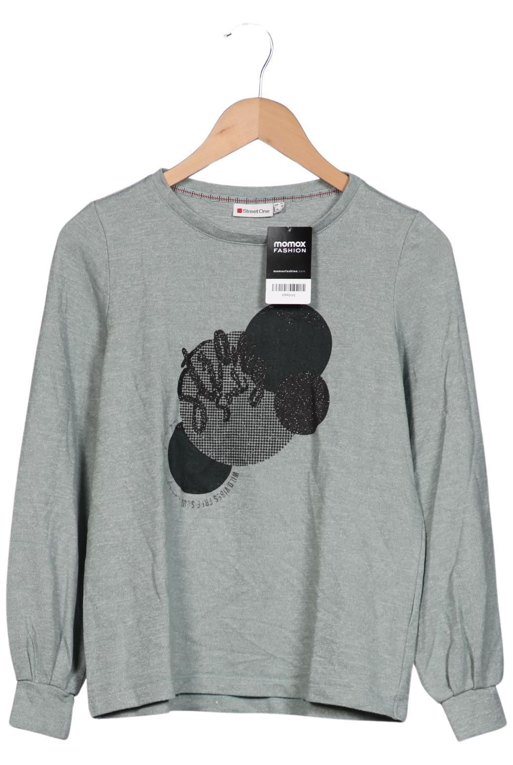 

Street One Damen Sweatshirt, hellgrün, Gr. 34
