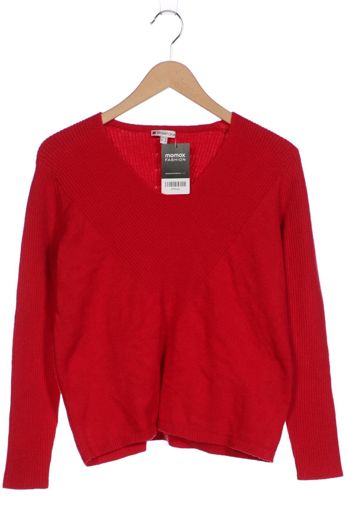 

Street One Damen Pullover, rot, Gr. 38