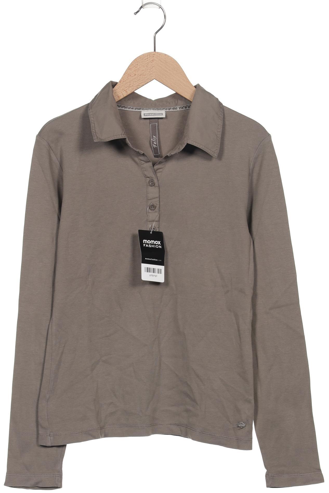 

Street One Damen Poloshirt, grau, Gr. 38