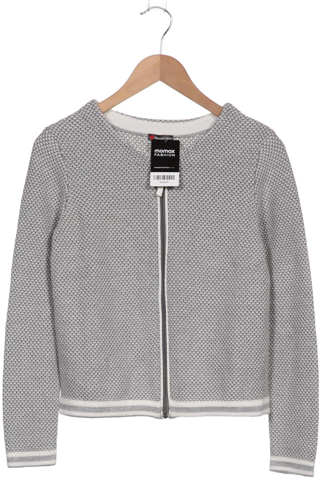 

Street One Damen Strickjacke, grau, Gr. 38