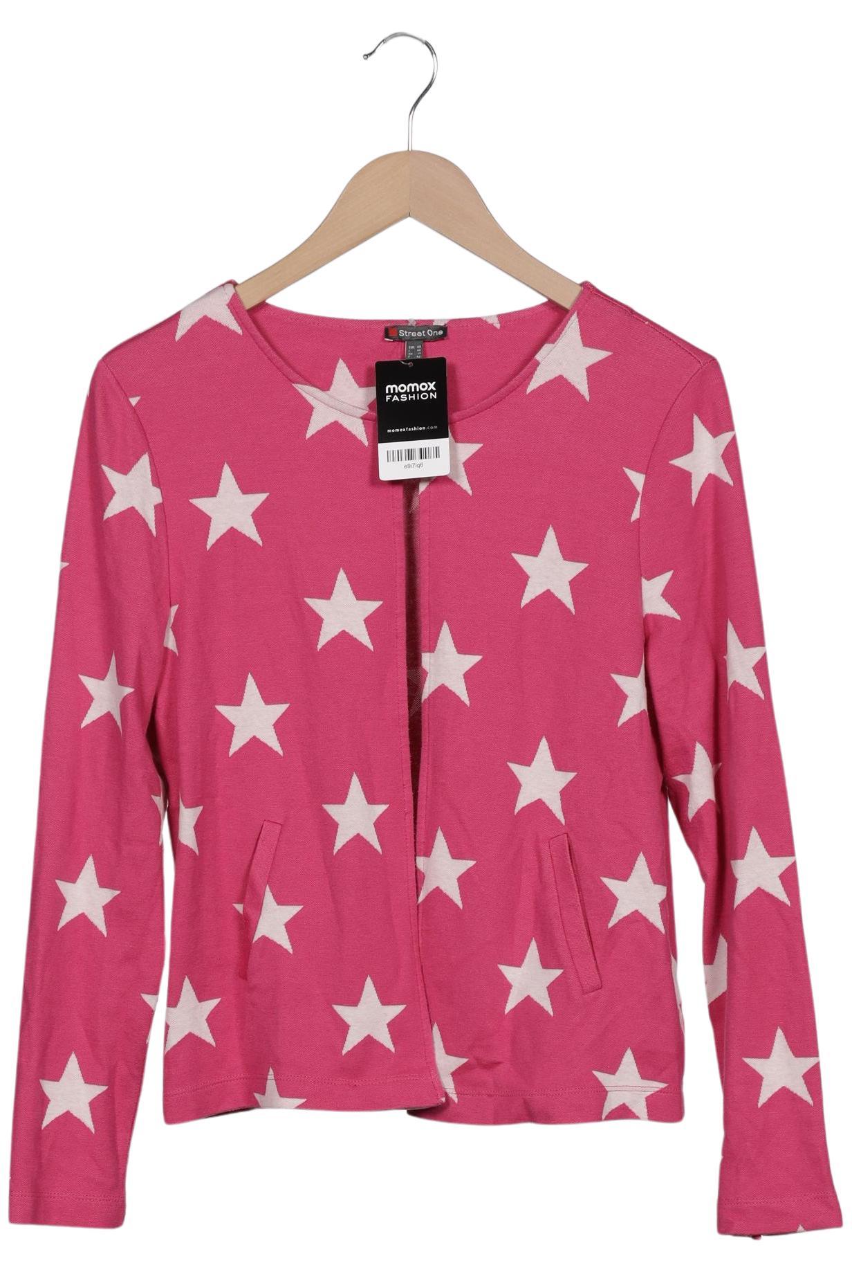 

Street One Damen Strickjacke, pink, Gr. 40