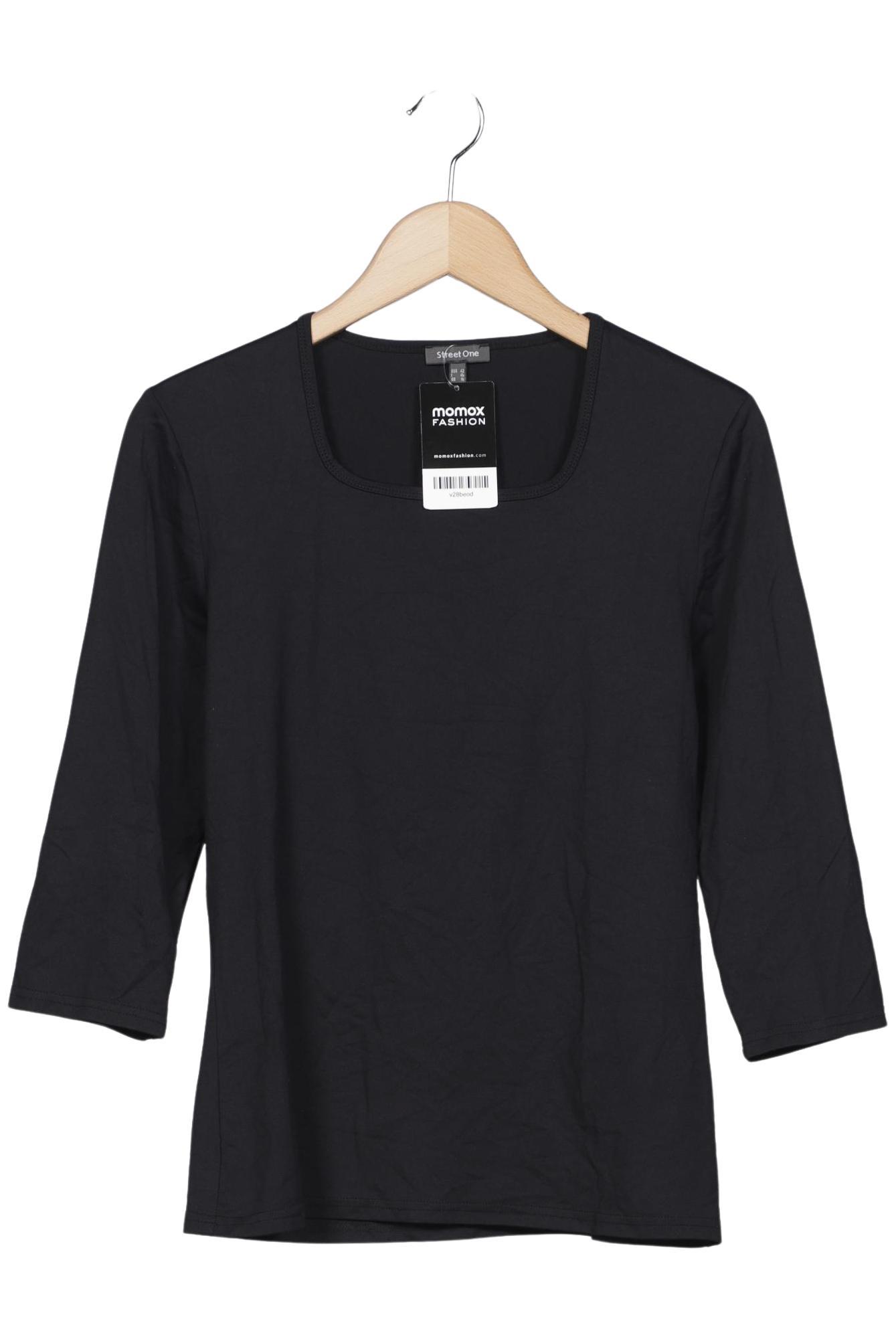 

Street One Damen Langarmshirt, schwarz, Gr. 42