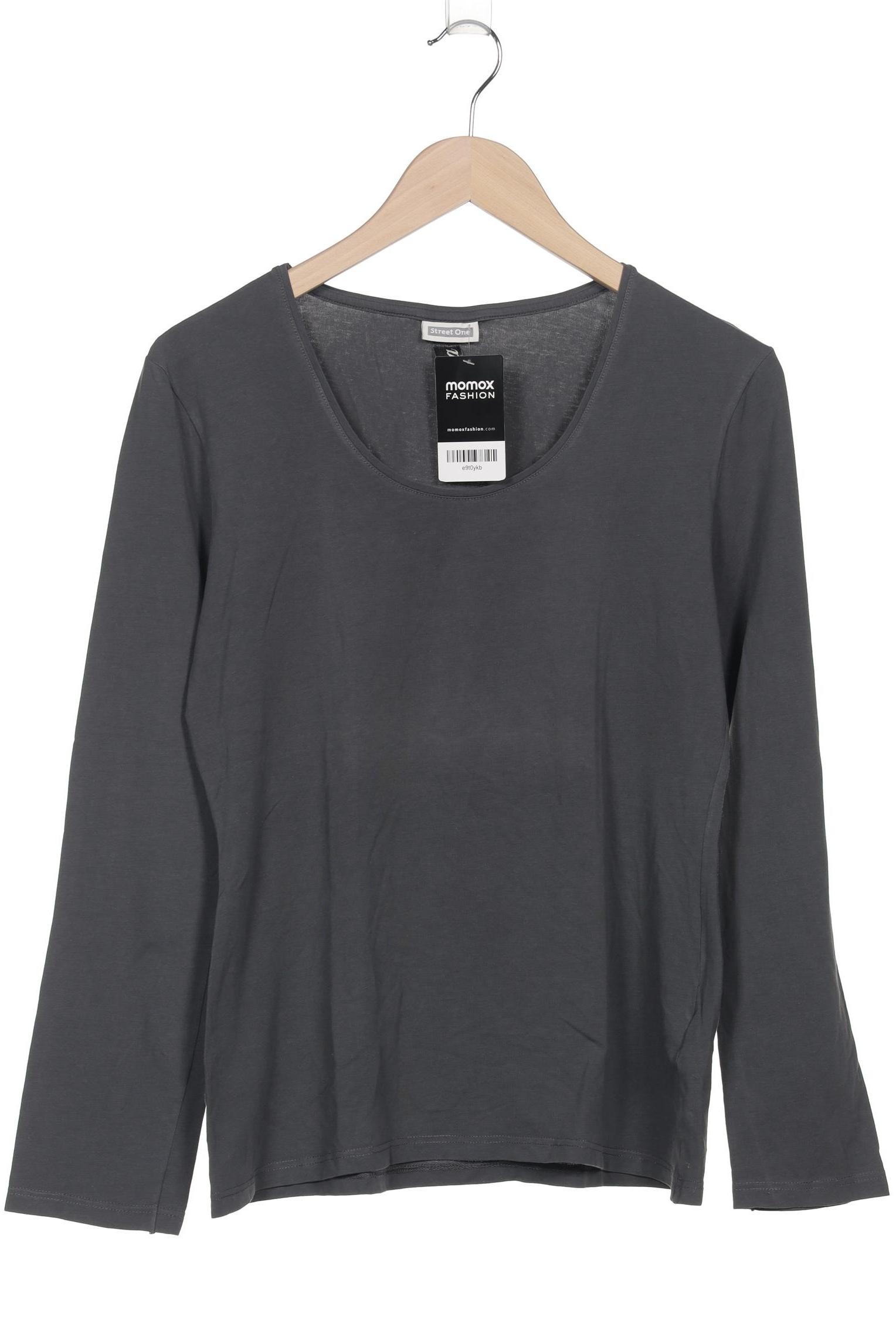 

Street One Damen Langarmshirt, grau, Gr. 44