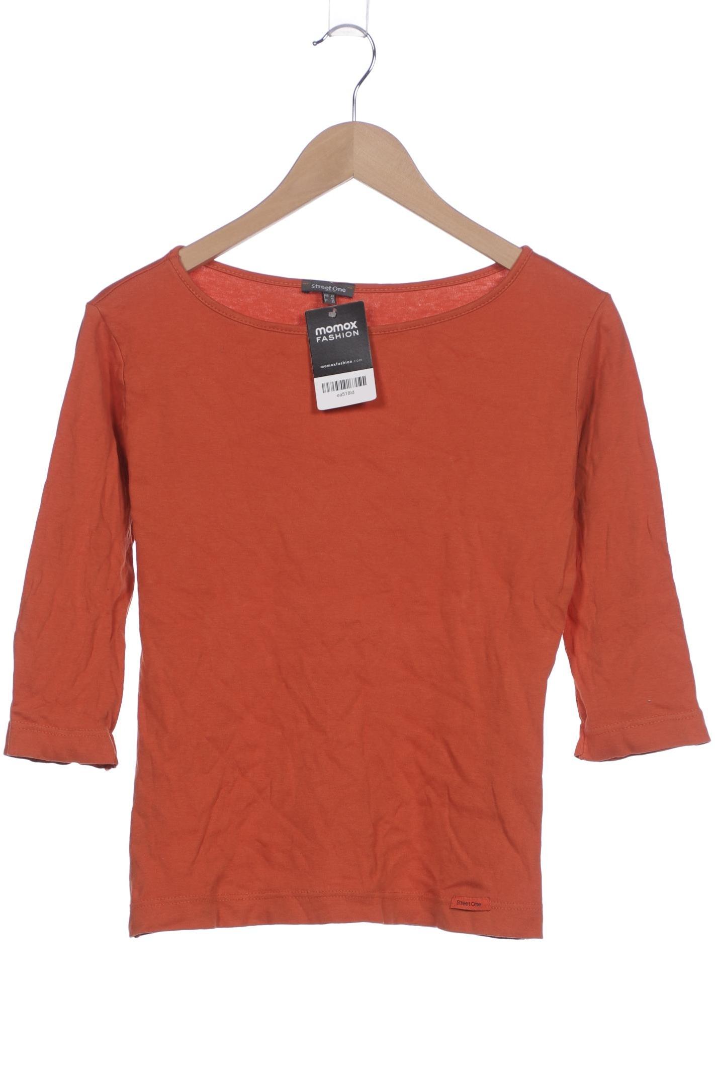 

Street One Damen Langarmshirt, orange, Gr. 42