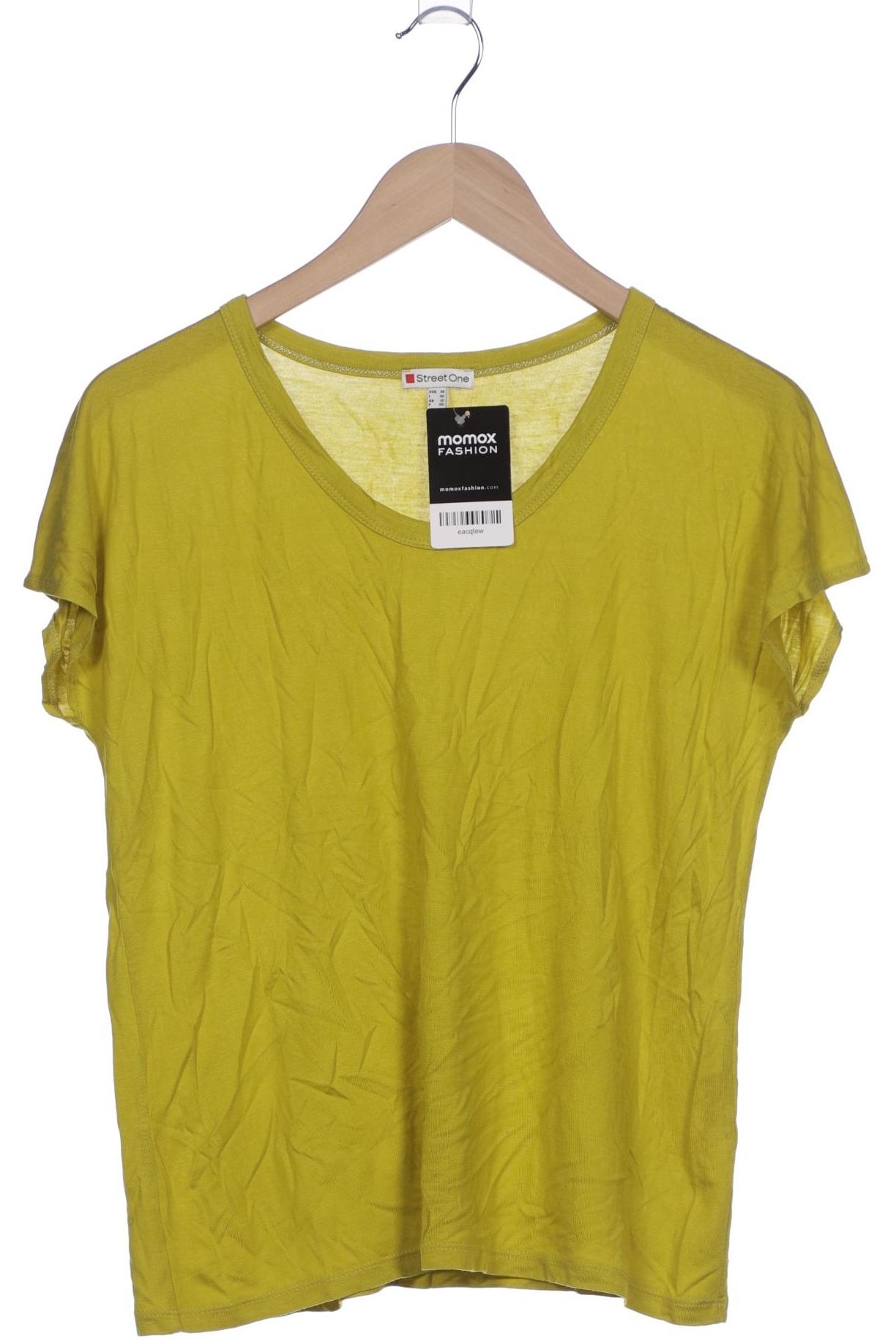 

Street One Damen T-Shirt, gelb, Gr. 38