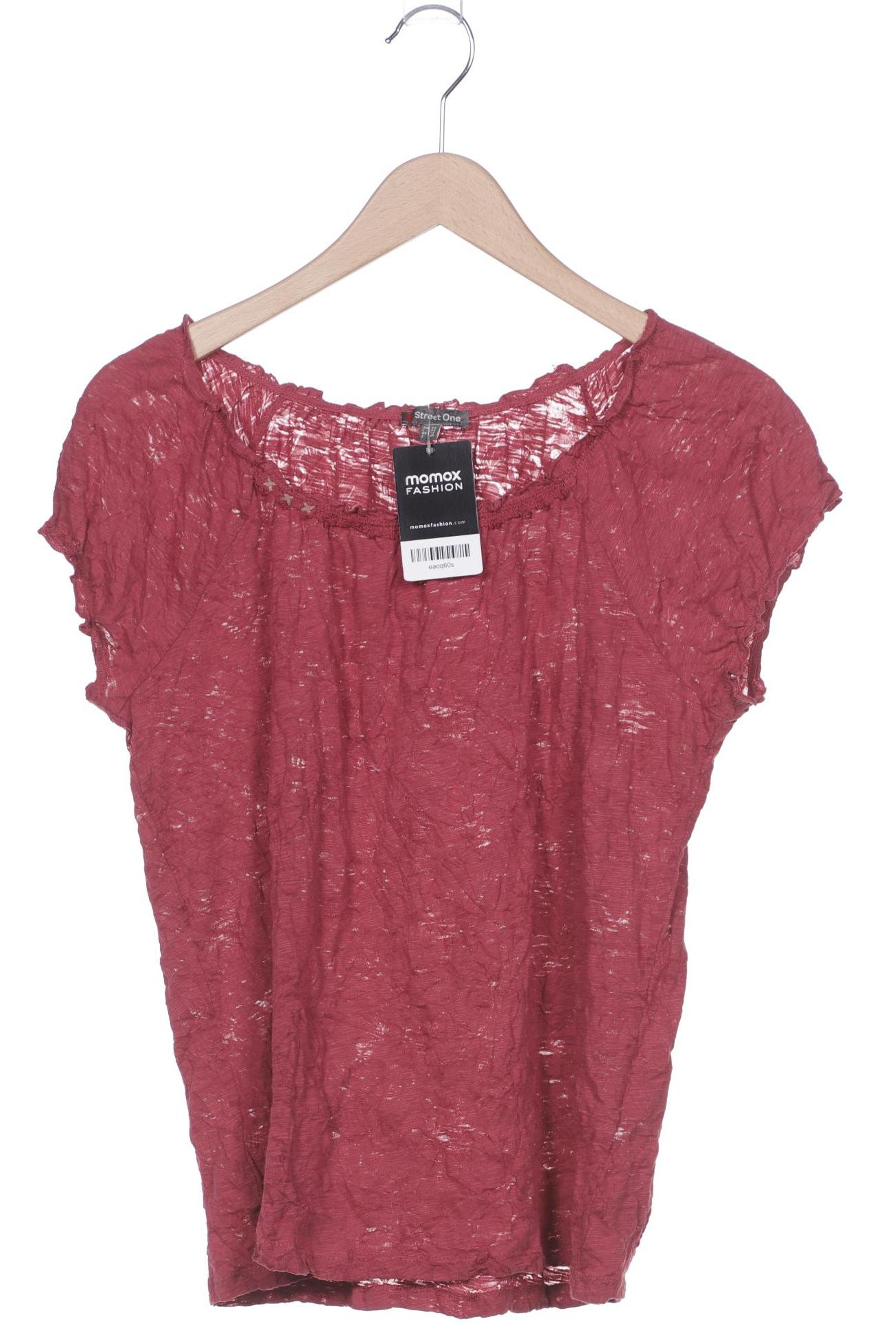

Street One Damen T-Shirt, rot, Gr. 38