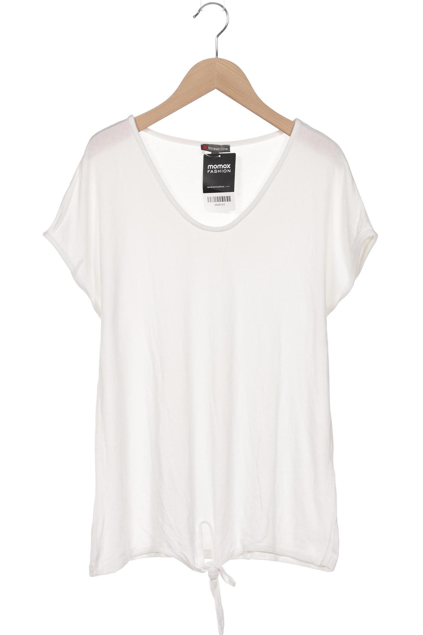 

Street One Damen T-Shirt, weiß, Gr. 36