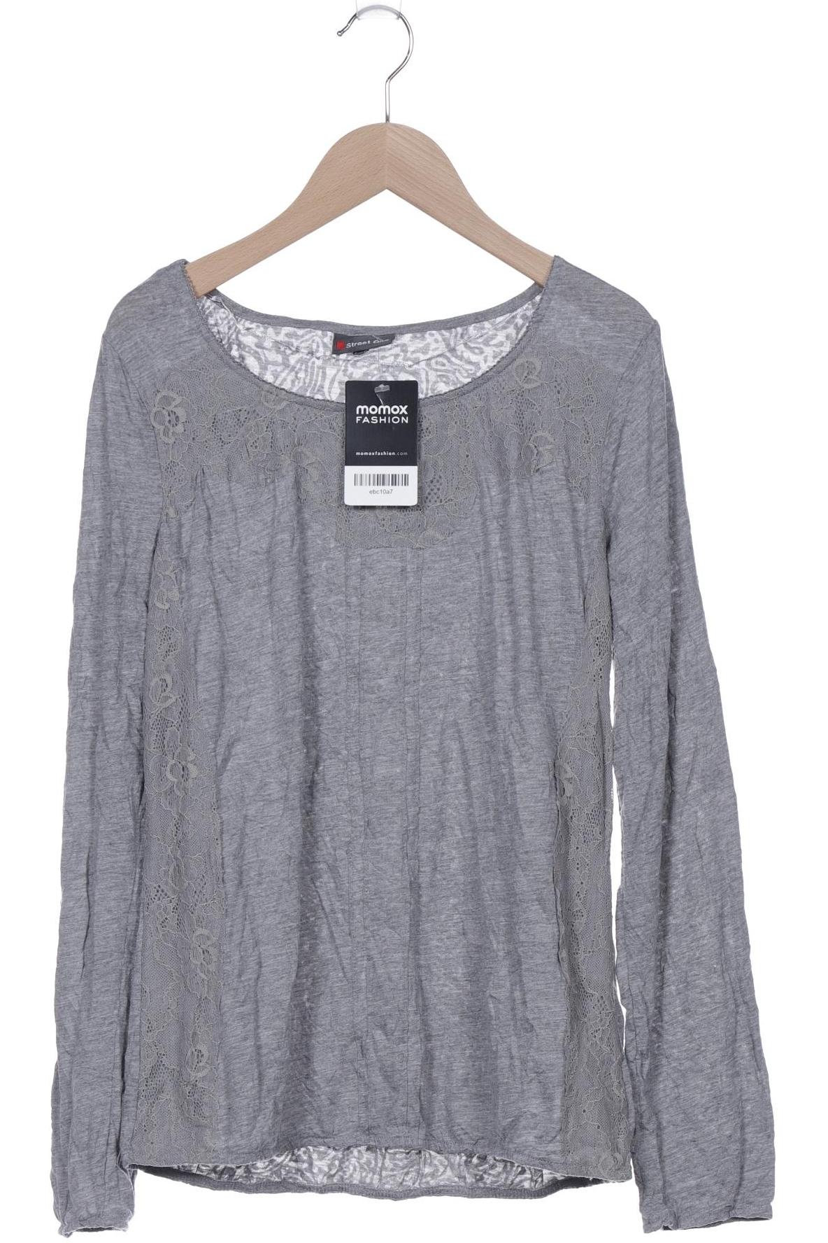 

Street One Damen Langarmshirt, grau, Gr. 36