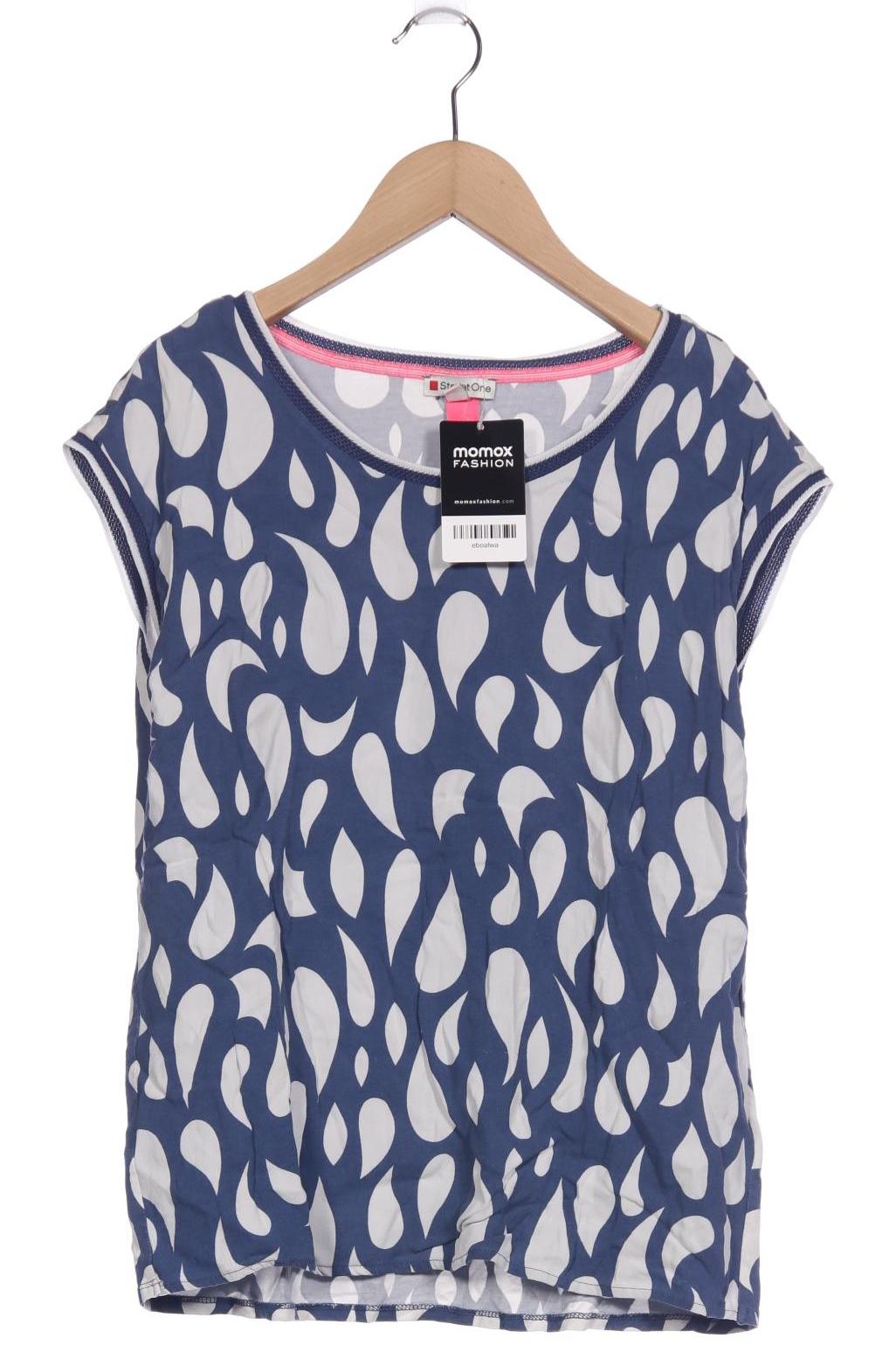 

Street One Damen T-Shirt, blau, Gr. 38