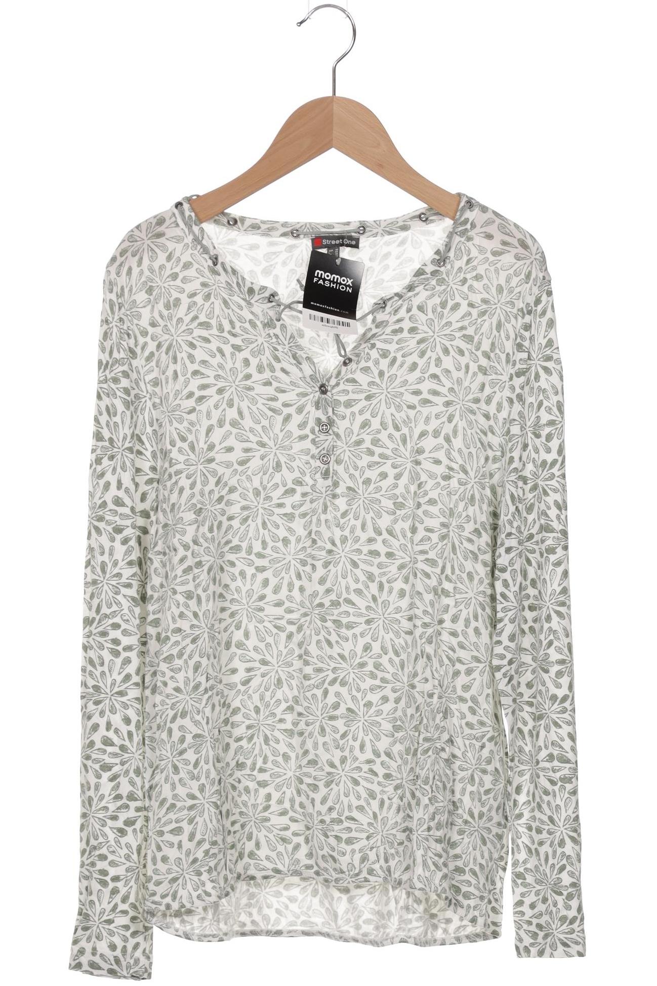 

Street One Damen Langarmshirt, grün, Gr. 40