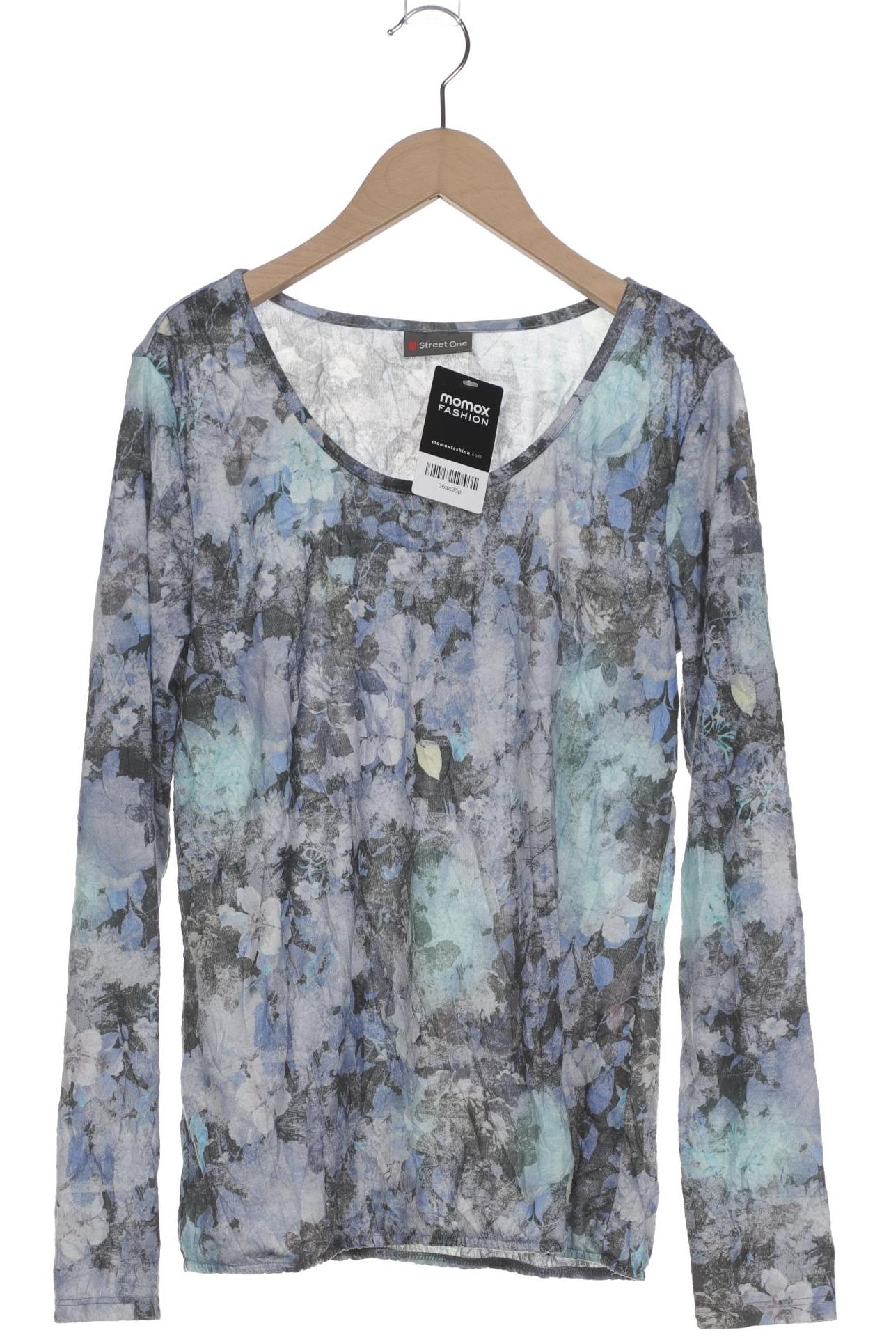 

Street One Damen Langarmshirt, blau, Gr. 38