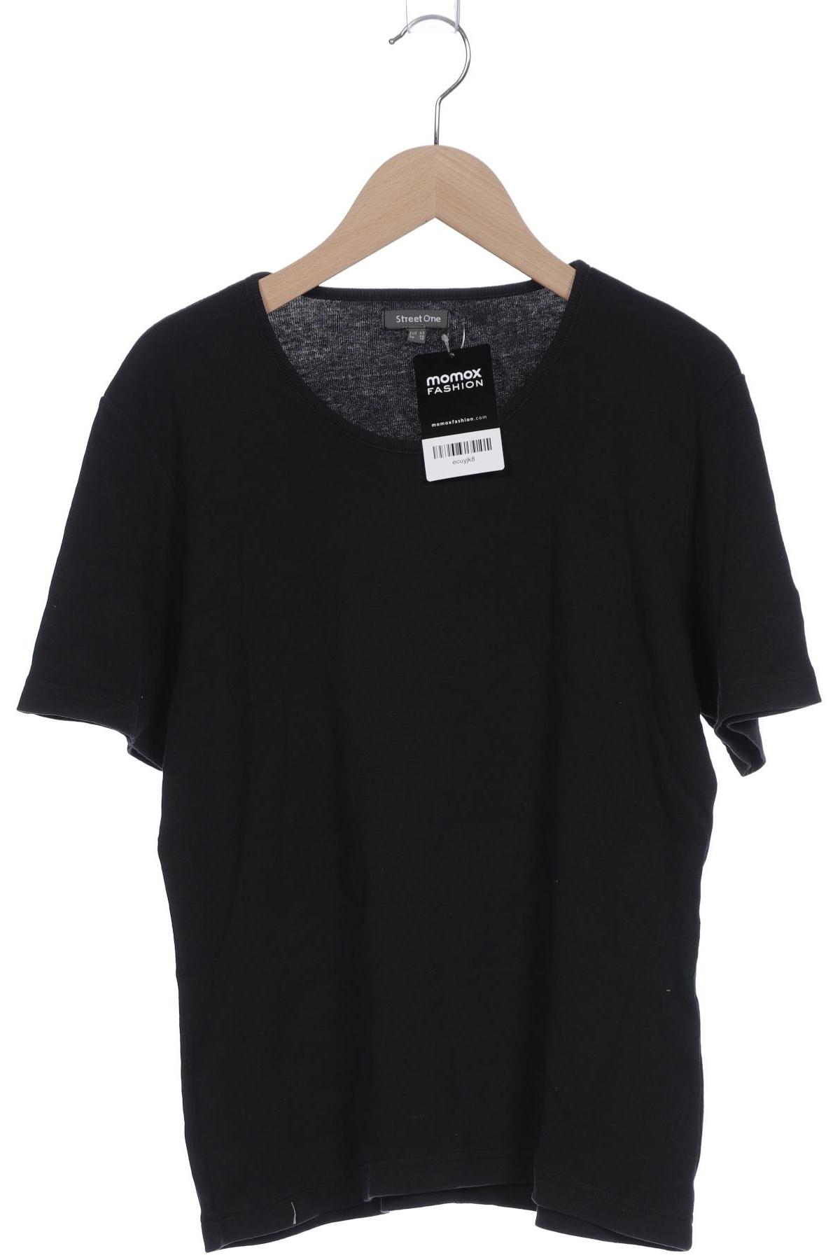 

Street One Damen T-Shirt, schwarz, Gr. 44