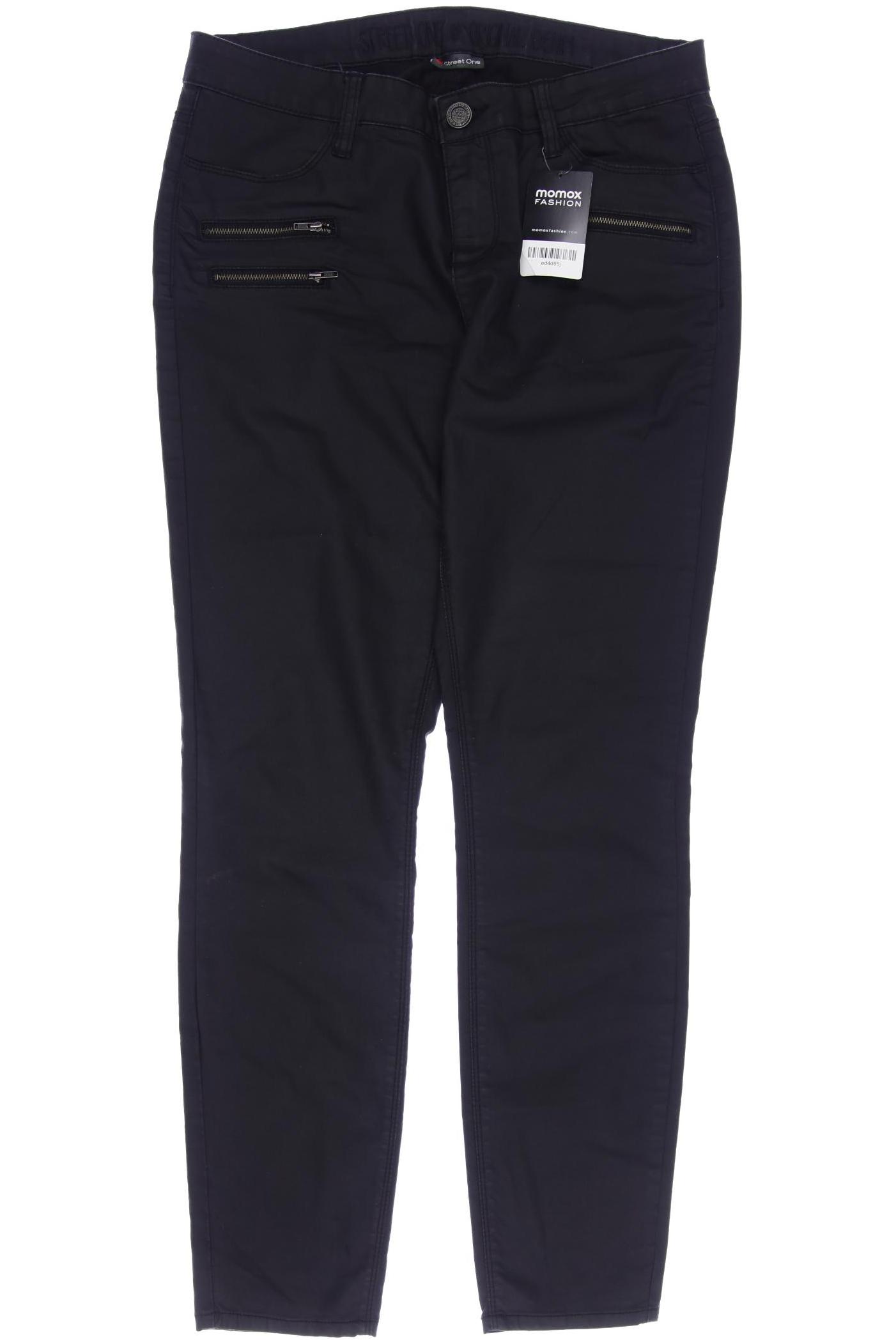 

Street One Damen Stoffhose, schwarz