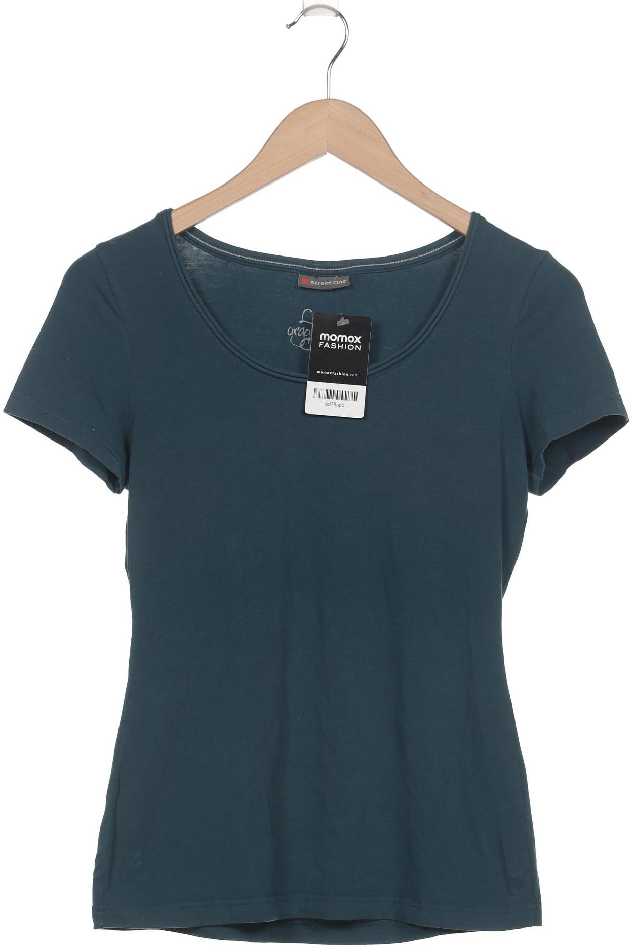 

Street One Damen T-Shirt, türkis, Gr. 36