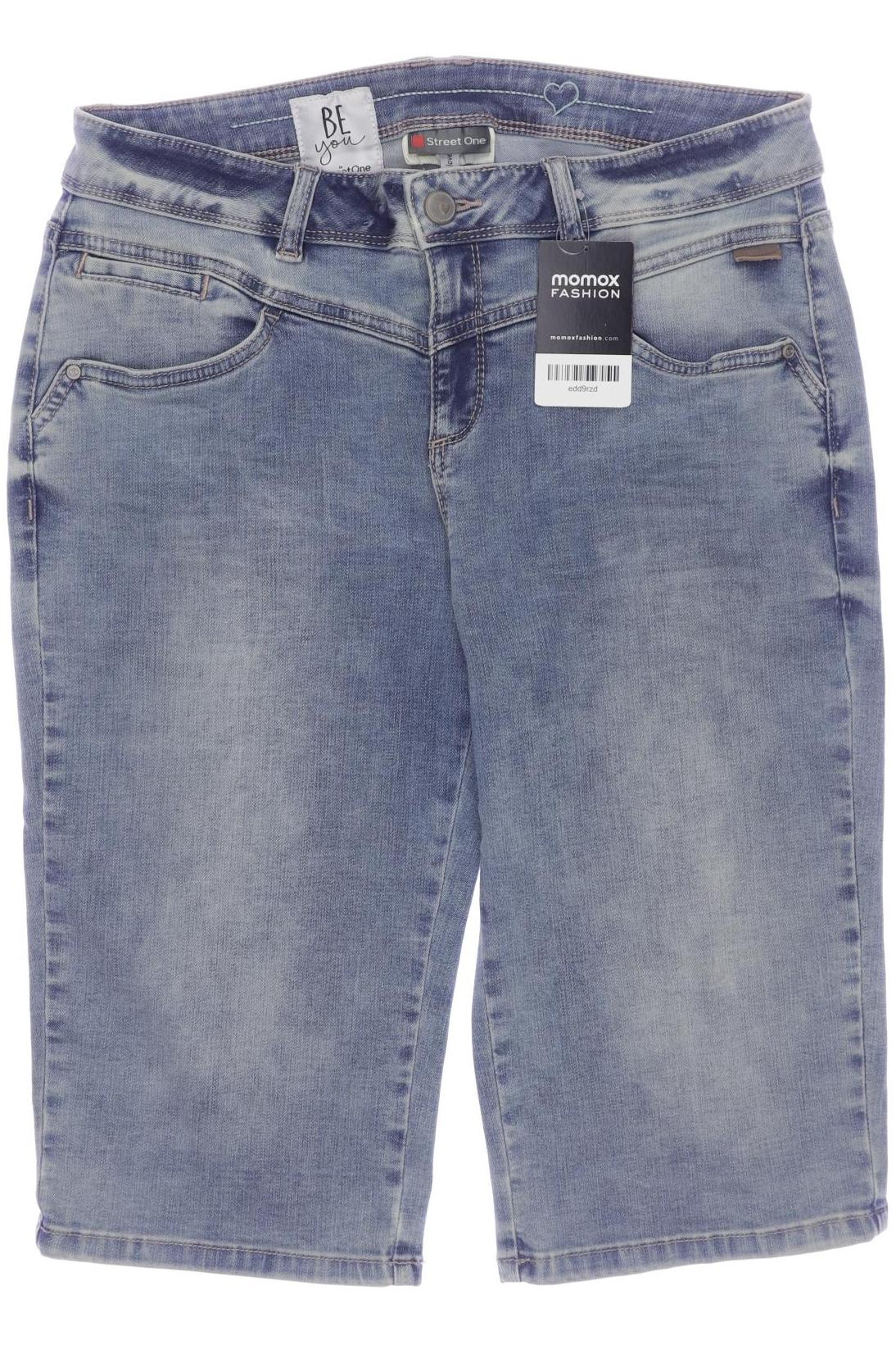 

Street One Damen Shorts, blau, Gr. 29