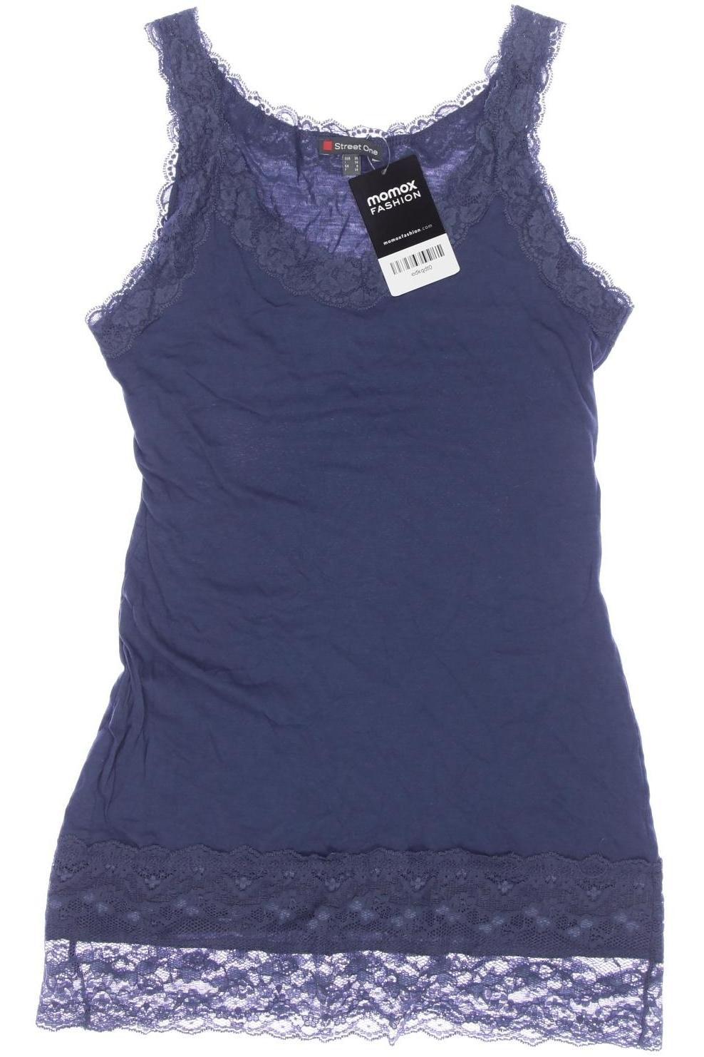 

Street One Damen Top, blau, Gr. 34