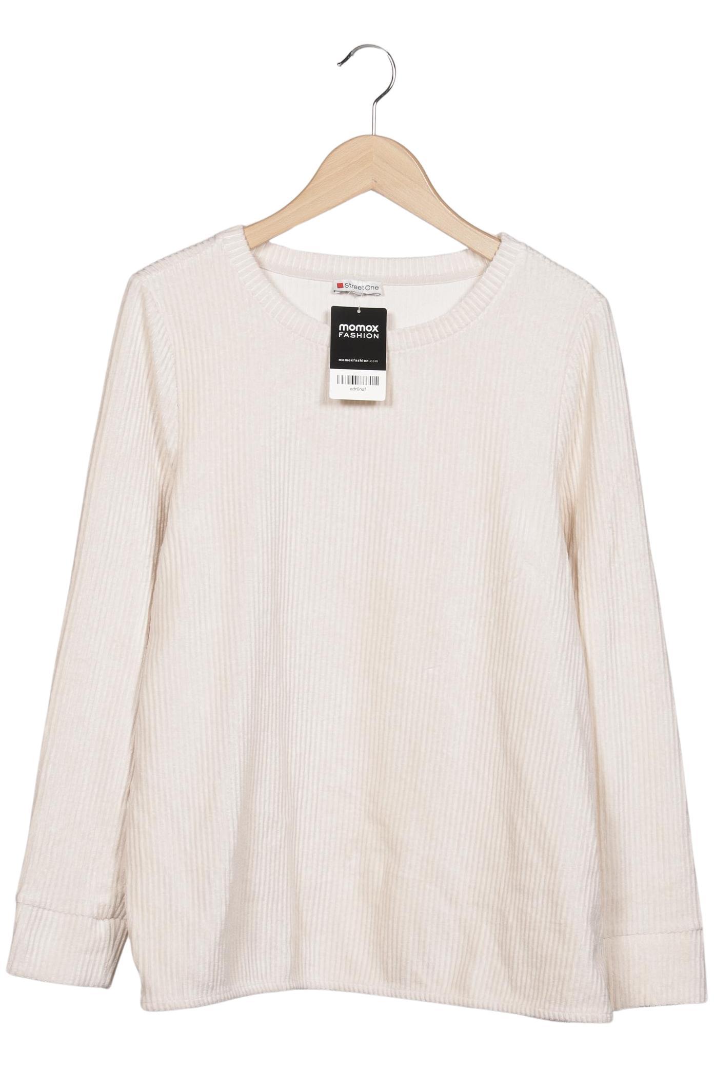

Street One Damen Sweatshirt, cremeweiß, Gr. 46