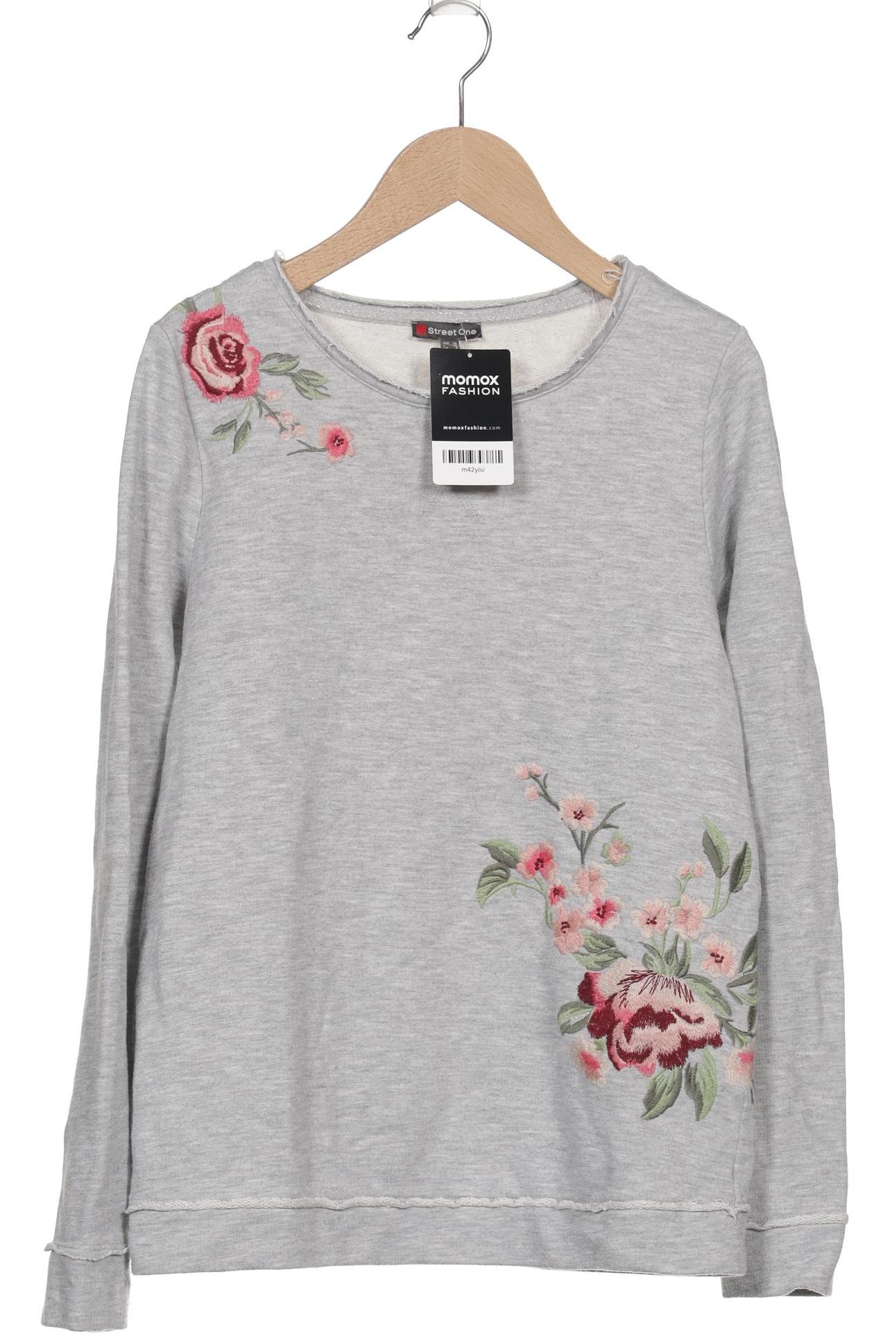 

Street One Damen Sweatshirt, grau, Gr. 34