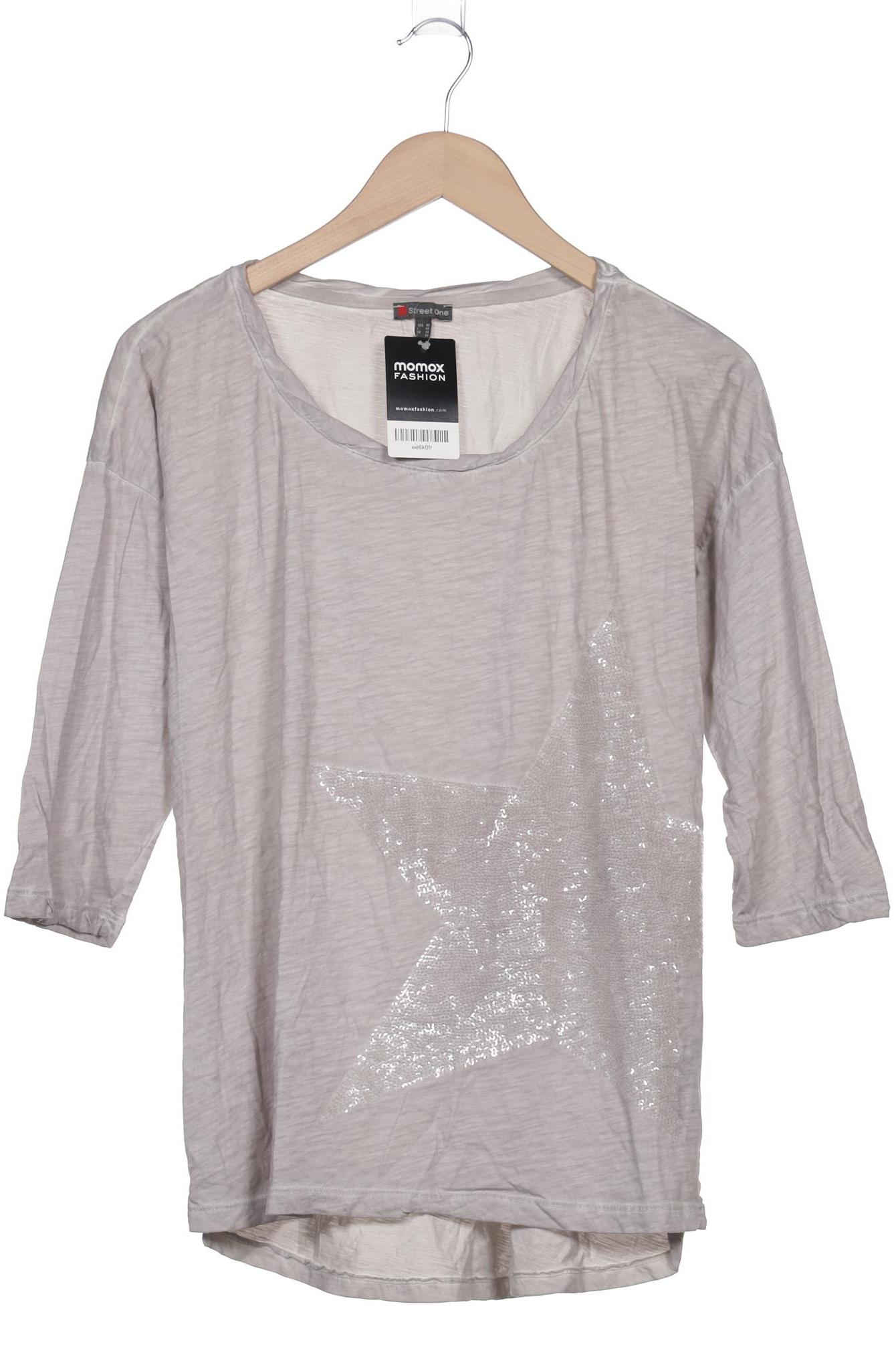 

Street One Damen Langarmshirt, grau, Gr. 40