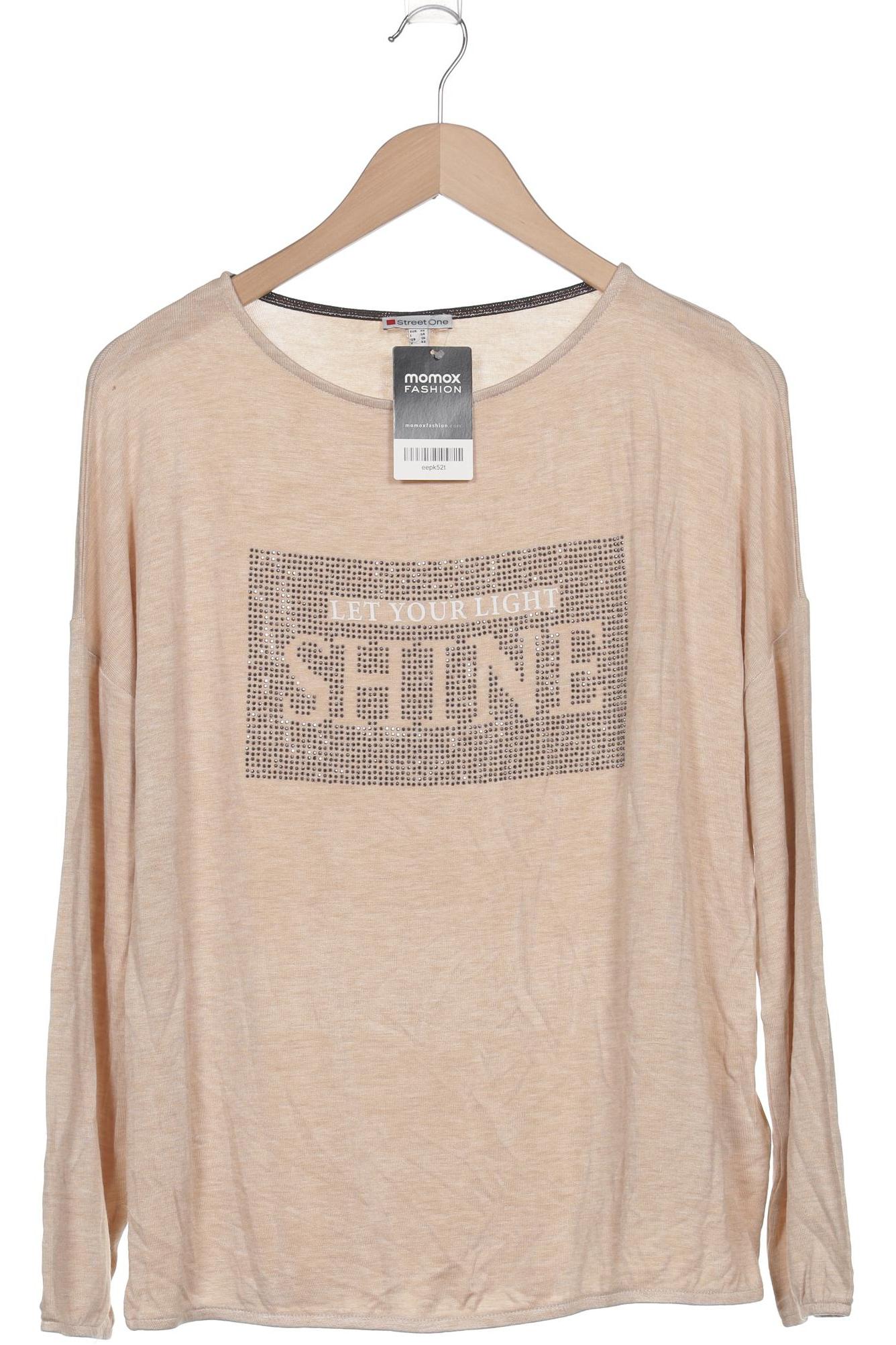 

Street One Damen Pullover, beige, Gr. 40
